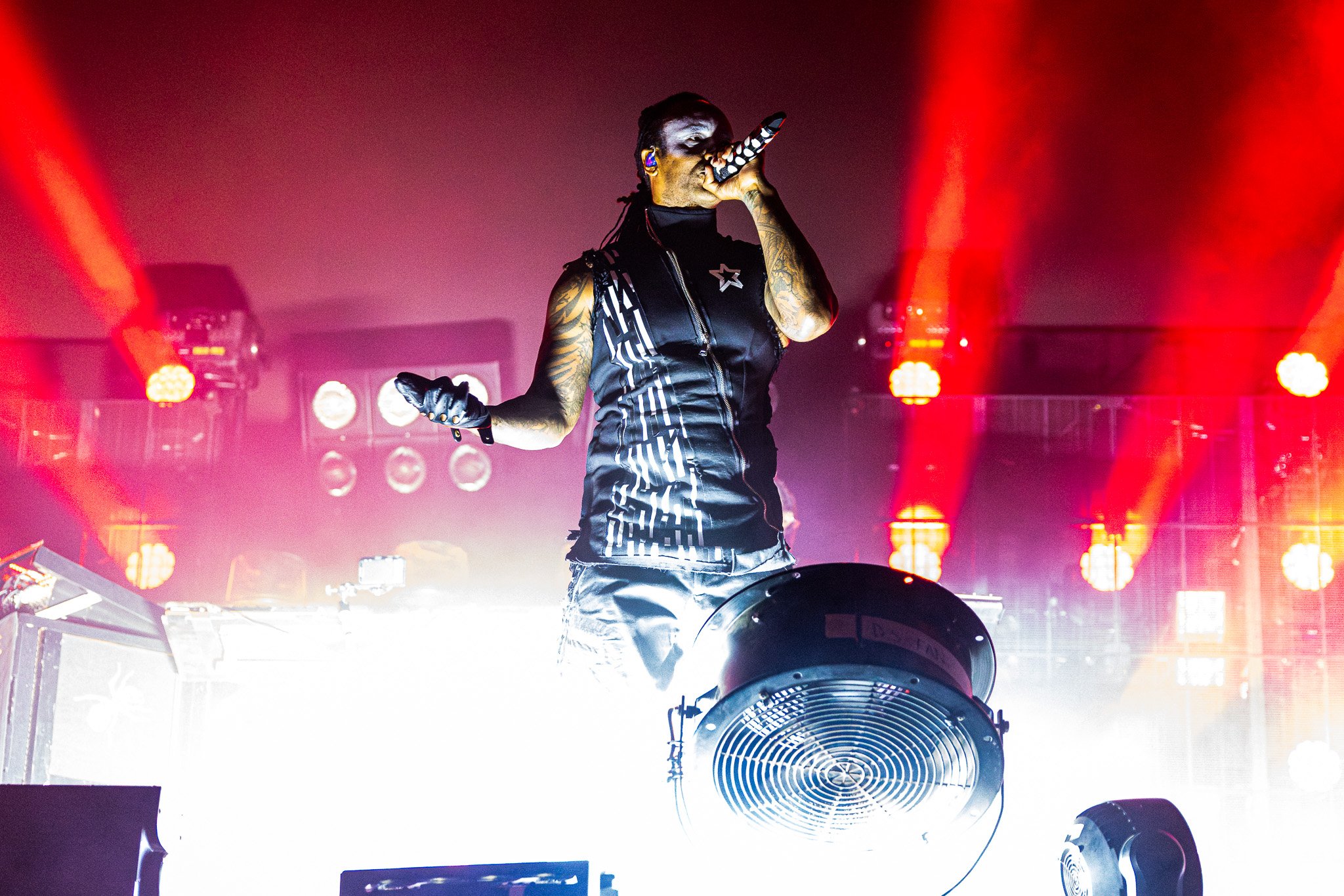 Maxim, The Prodigy, live in Concert, at Boardmasters Festival