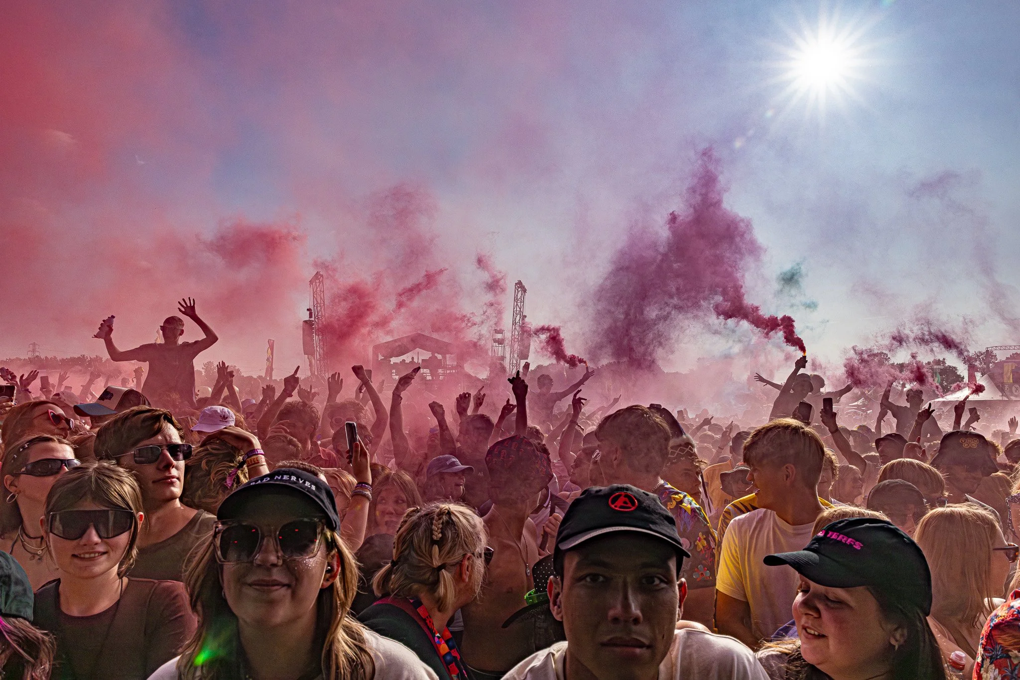 Truck Festival. Crowd