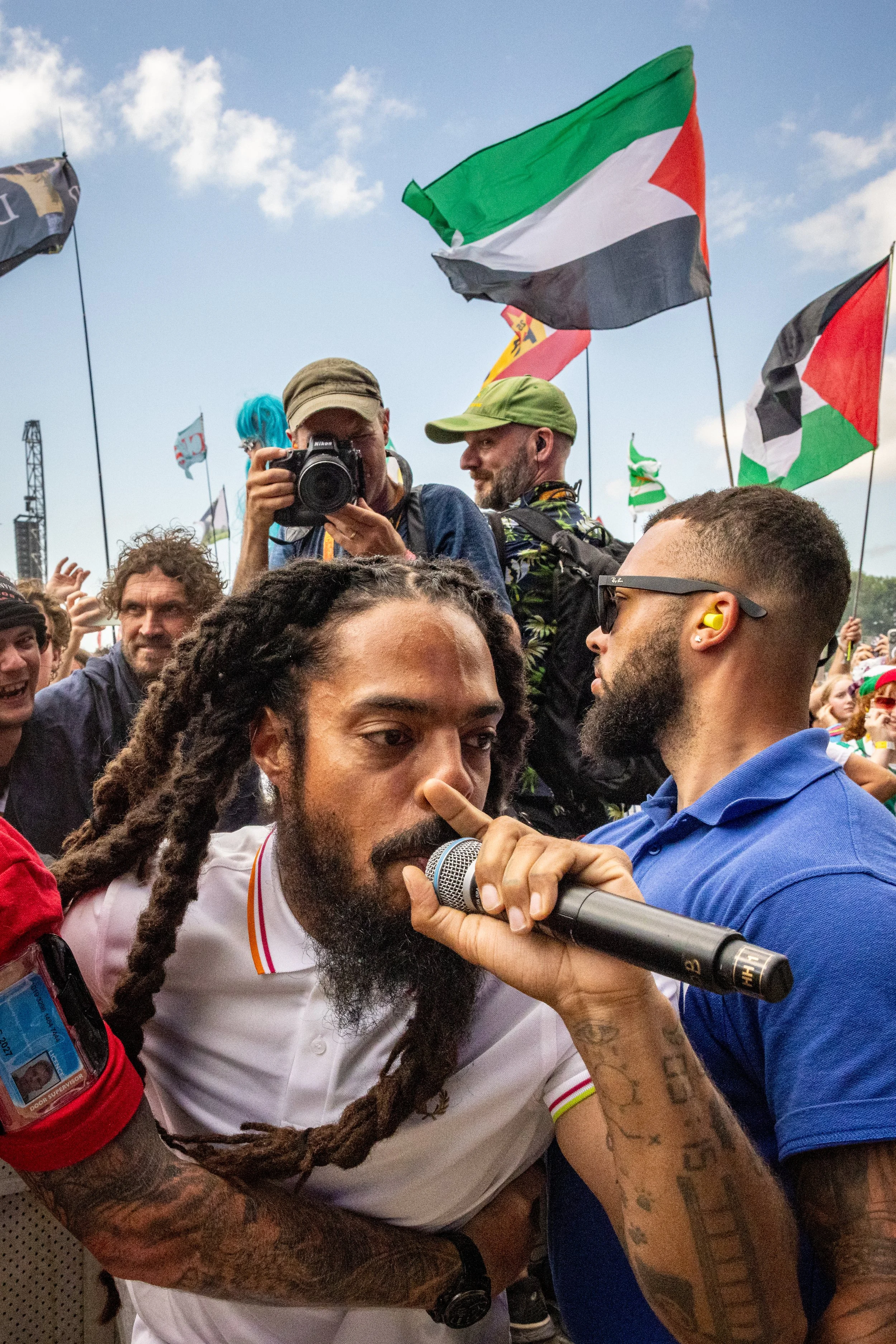 Bob Vylan. Glastonbury. 2025