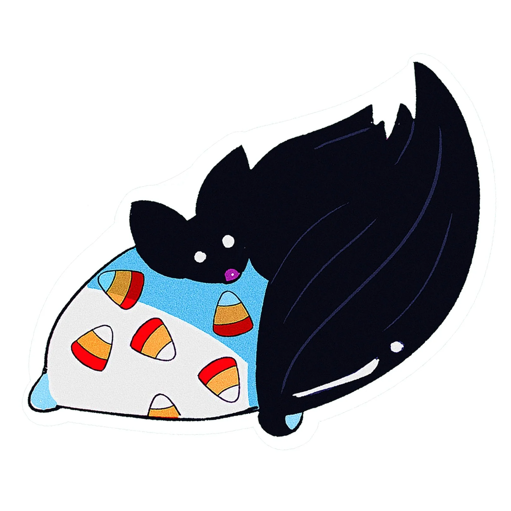 Sleepy Bat Sticker