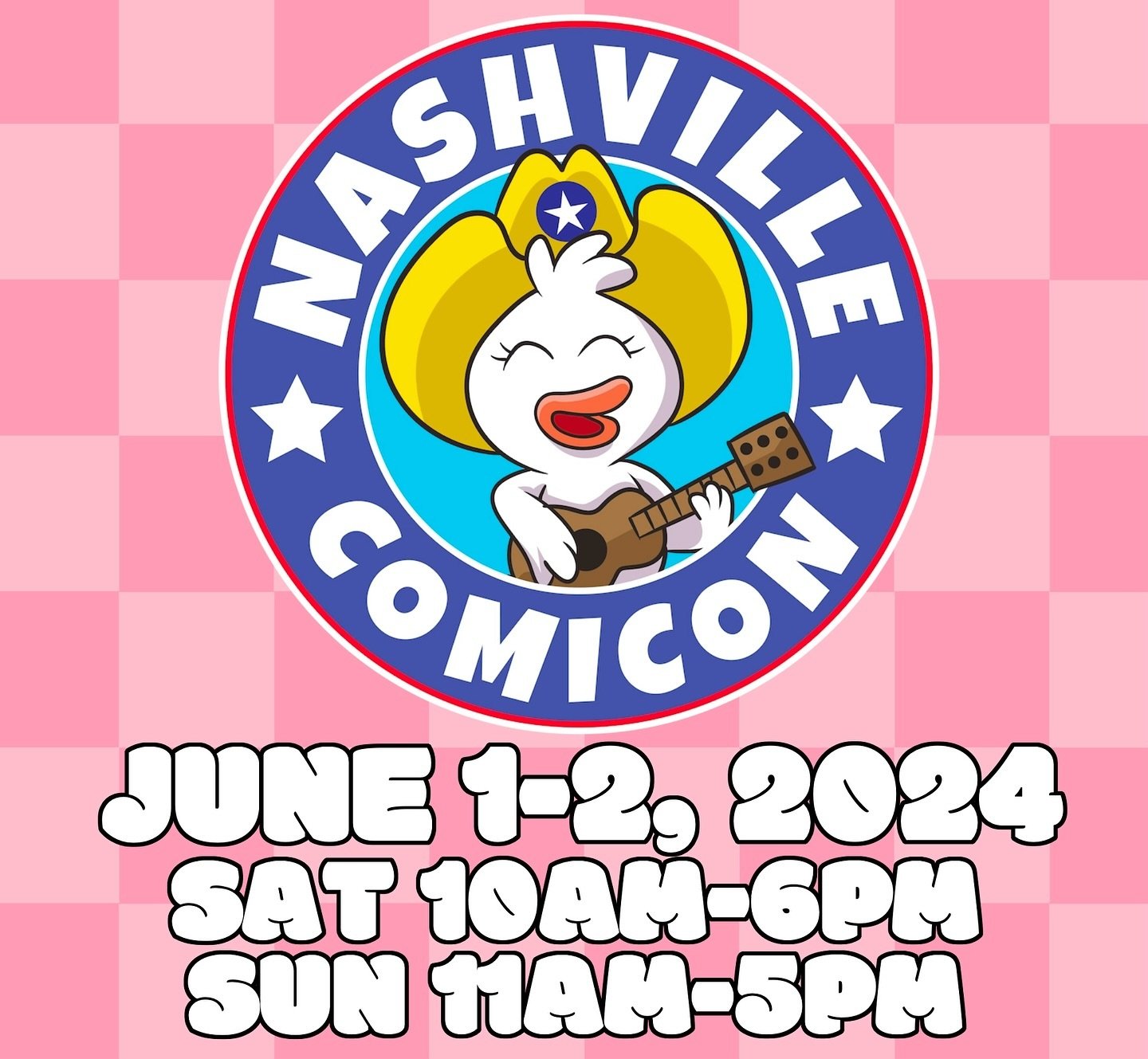 Come find me at Nashville Comic Con June 1-2!!!
I&rsquo;ll be there selling sticker, prints, buttons, and more!
Super excited to see anyone who stops by and meet new friends 💙

#nashvillecomicon #nashvillecomiccon #artvendor #artistsalley #nashville