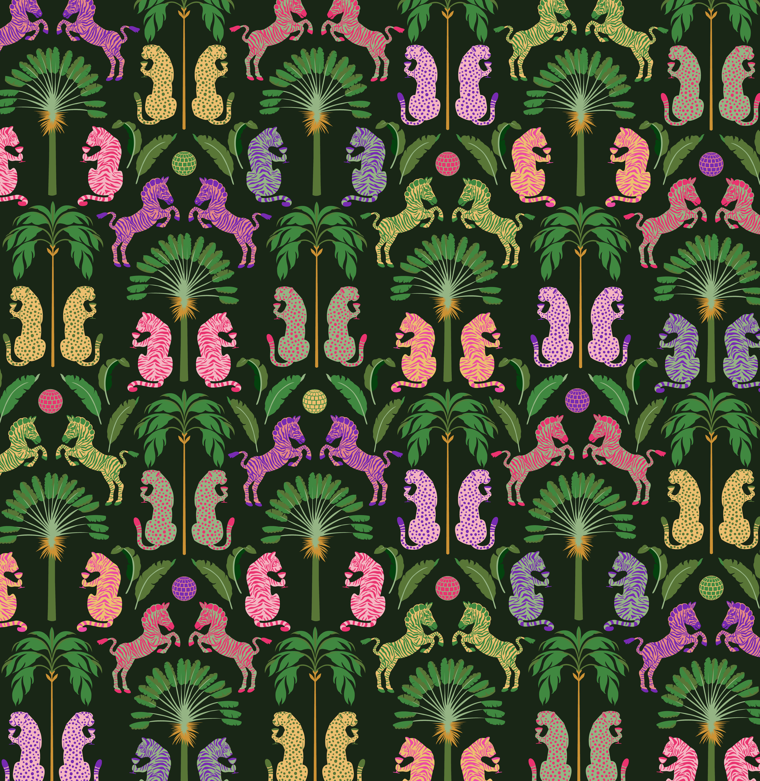 Party Artwork Pattern Dark Green.PNG