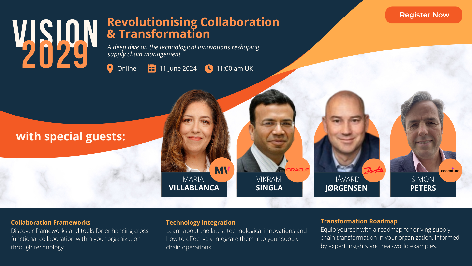 Revolutionising Collaboration & Transformation: Vision 2029 (Digital Event)