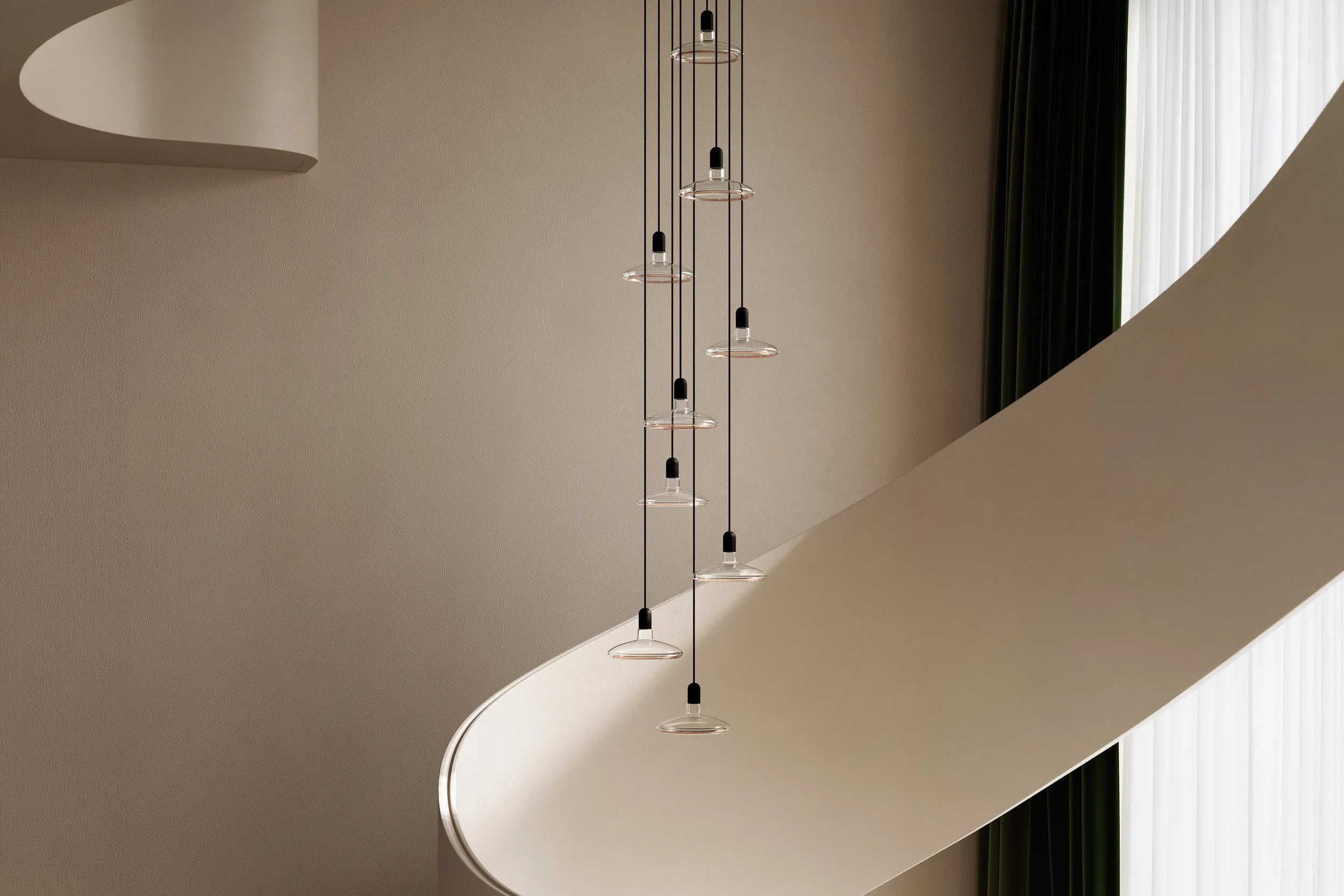 9 DROP CHANDELIER for Well Lit
