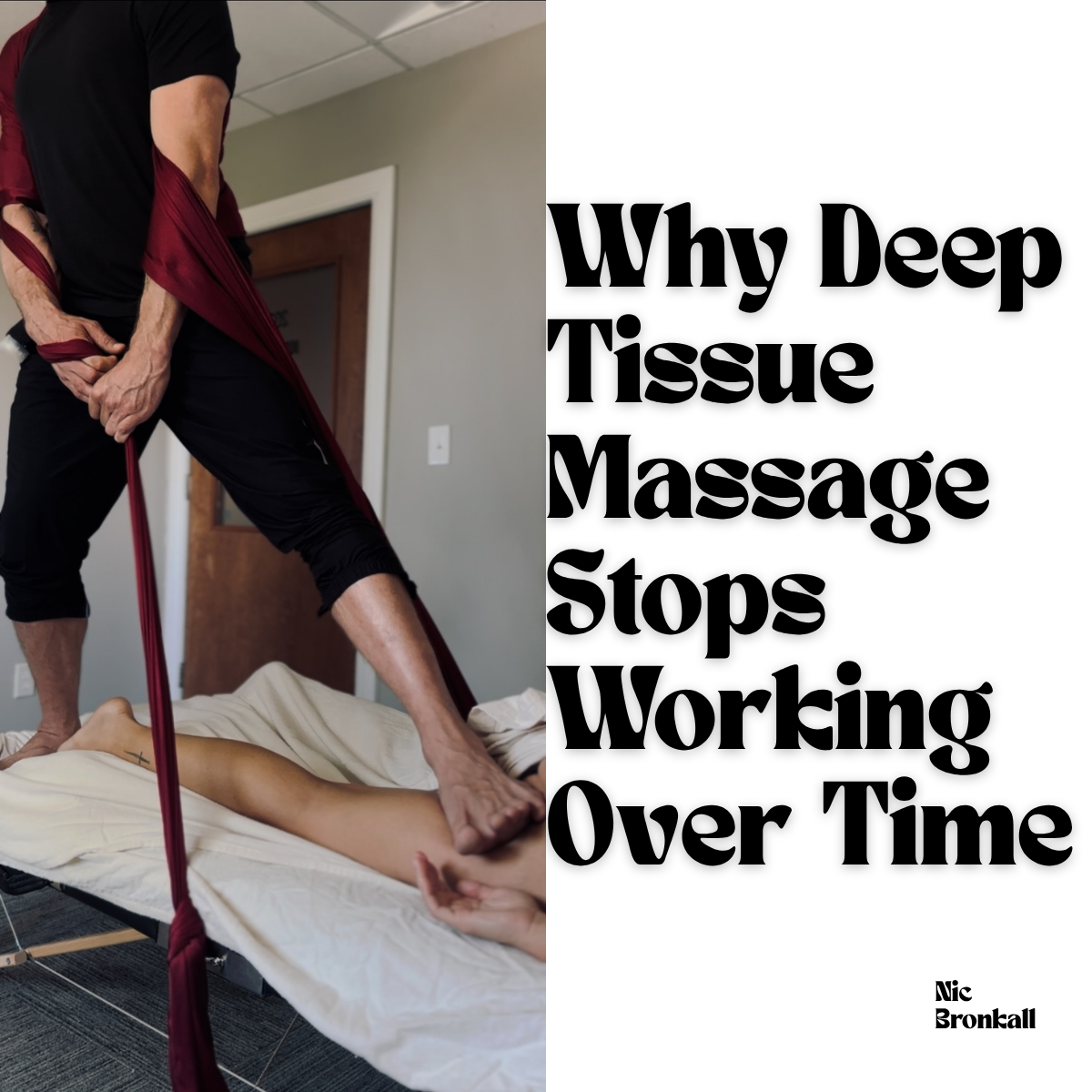 Why Deep Tissue Massage Stops Working Over Time