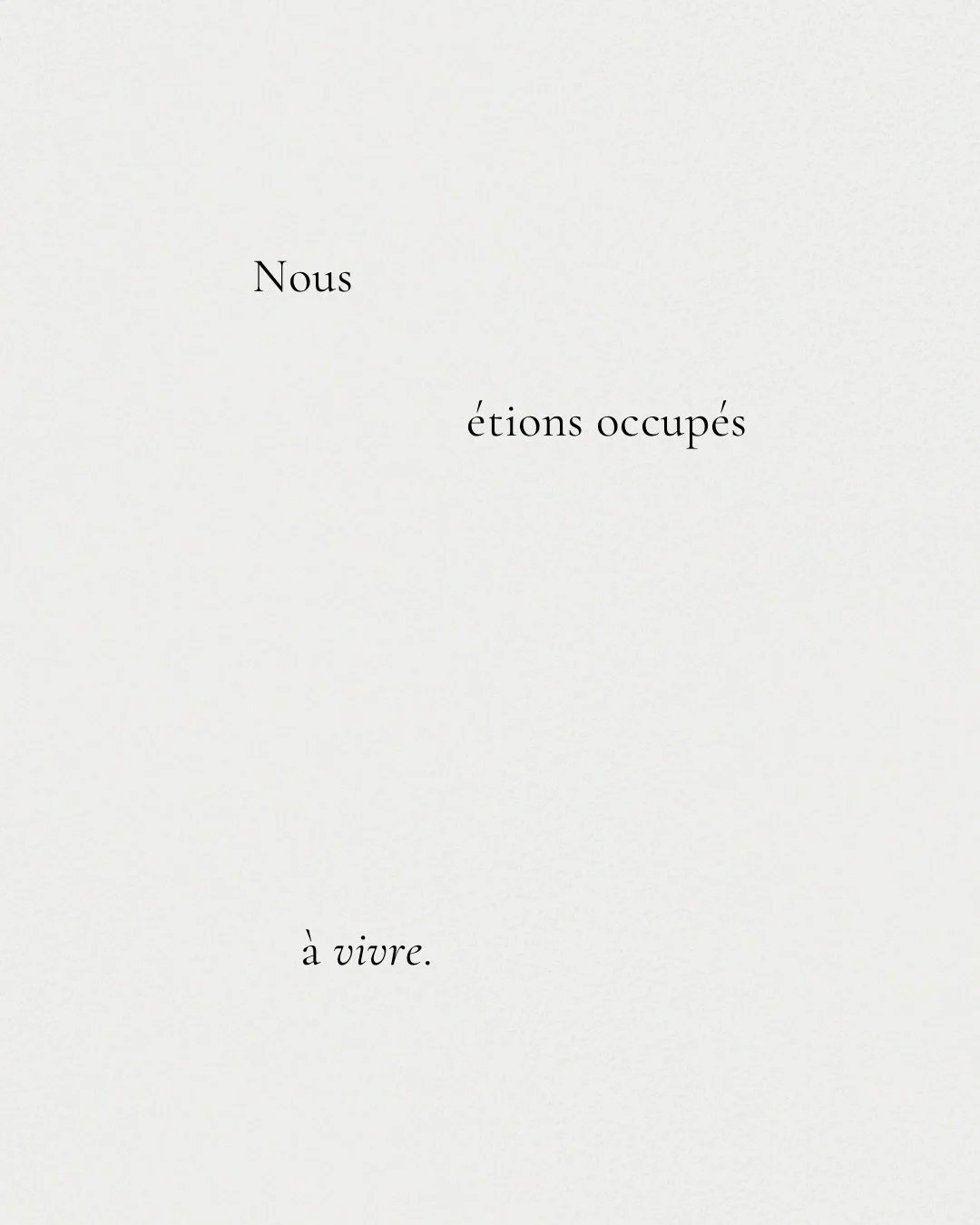 Quels mauvais &eacute;l&egrave;ves nous sommes. &Agrave; la Paris Perfume Week, nous &eacute;tions occup&eacute;s &agrave; vivre. Nous n&rsquo;avons aucune image&hellip; &agrave; part les v&ocirc;tres. 

Merci 💌 

__

During Paris @perfumeweek, we w