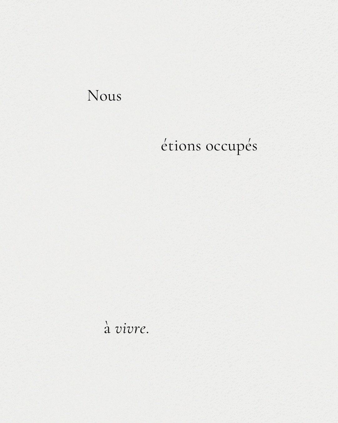 Quels mauvais &eacute;l&egrave;ves nous sommes. &Agrave; la Paris Perfume Week, nous &eacute;tions occup&eacute;s &agrave; vivre. Nous n&rsquo;avons aucune image&hellip; &agrave; part les v&ocirc;tres. 

Merci 💌 

__

During Paris @perfumeweek, we w