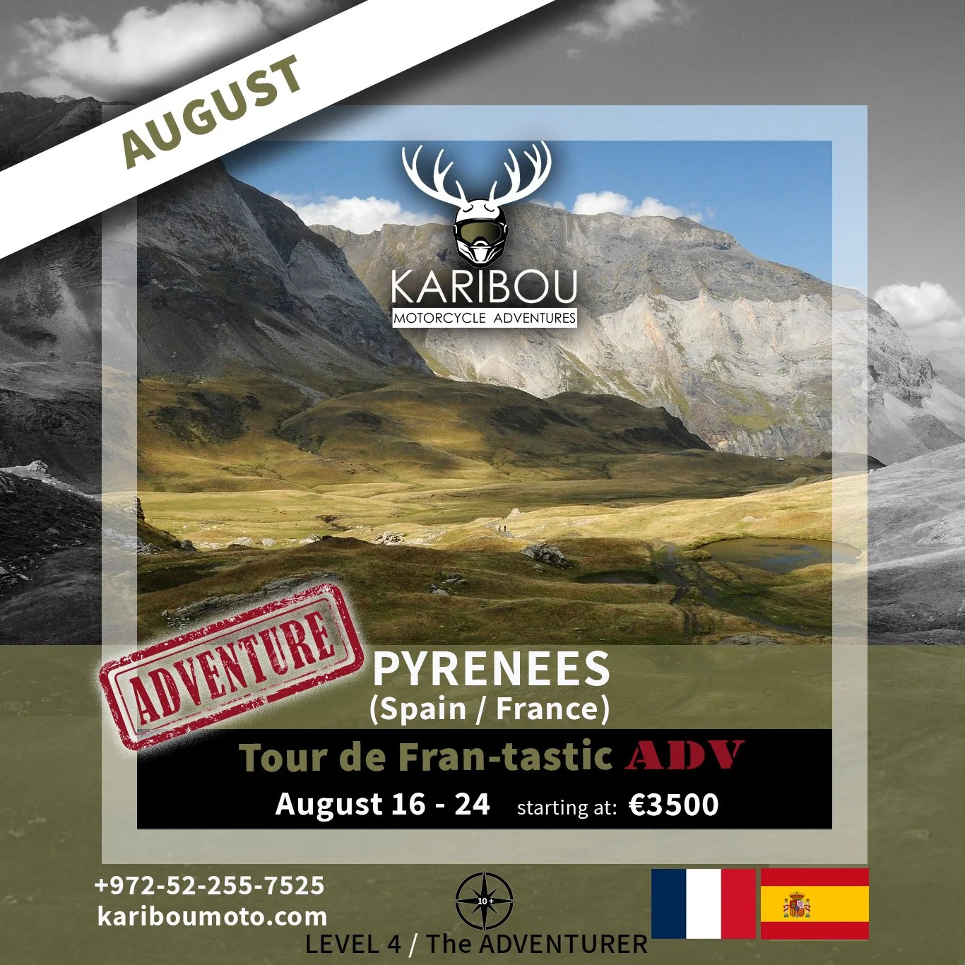 Pyrenees Motorcycle ADVENTURE