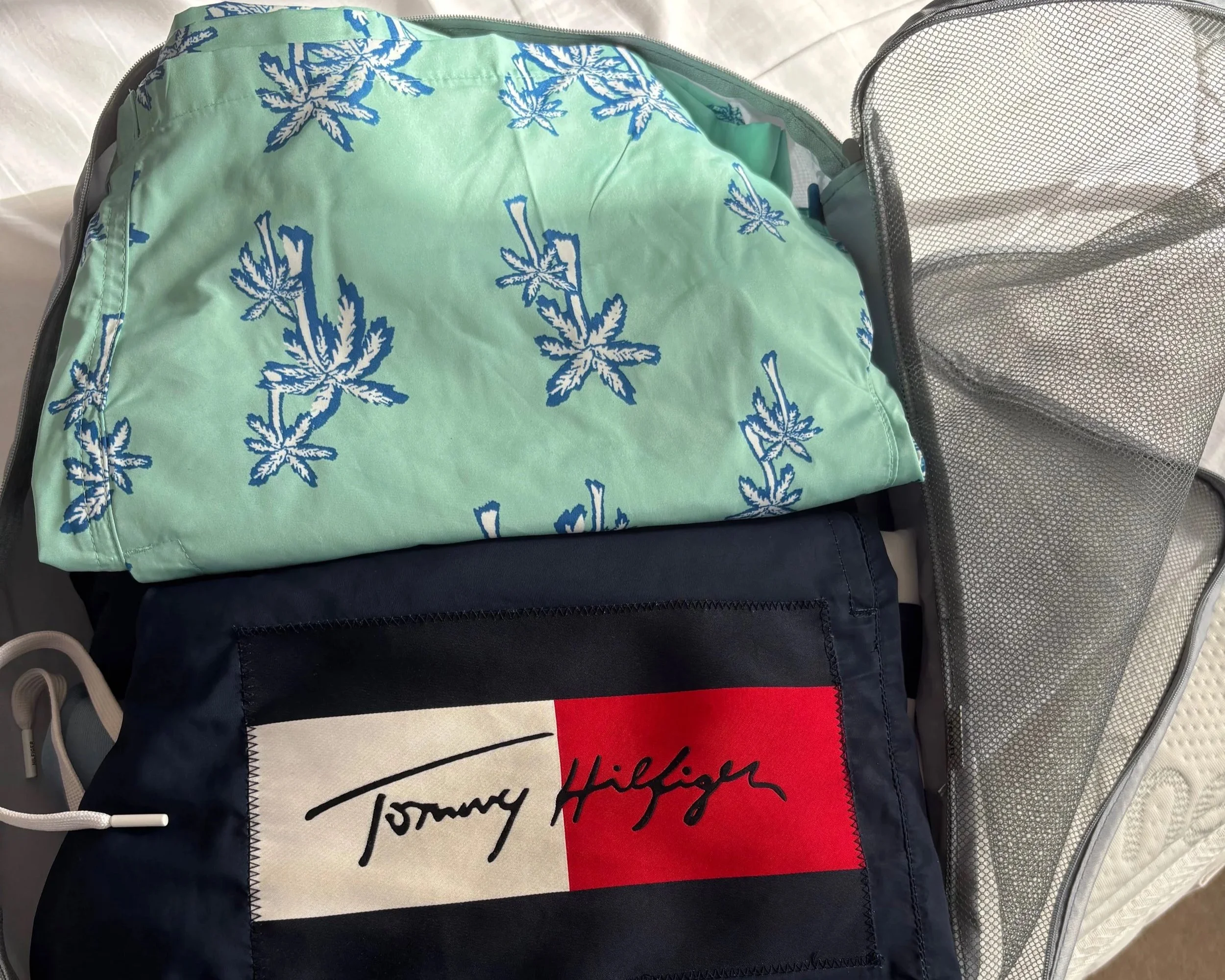 Packing cubes ready for Florida