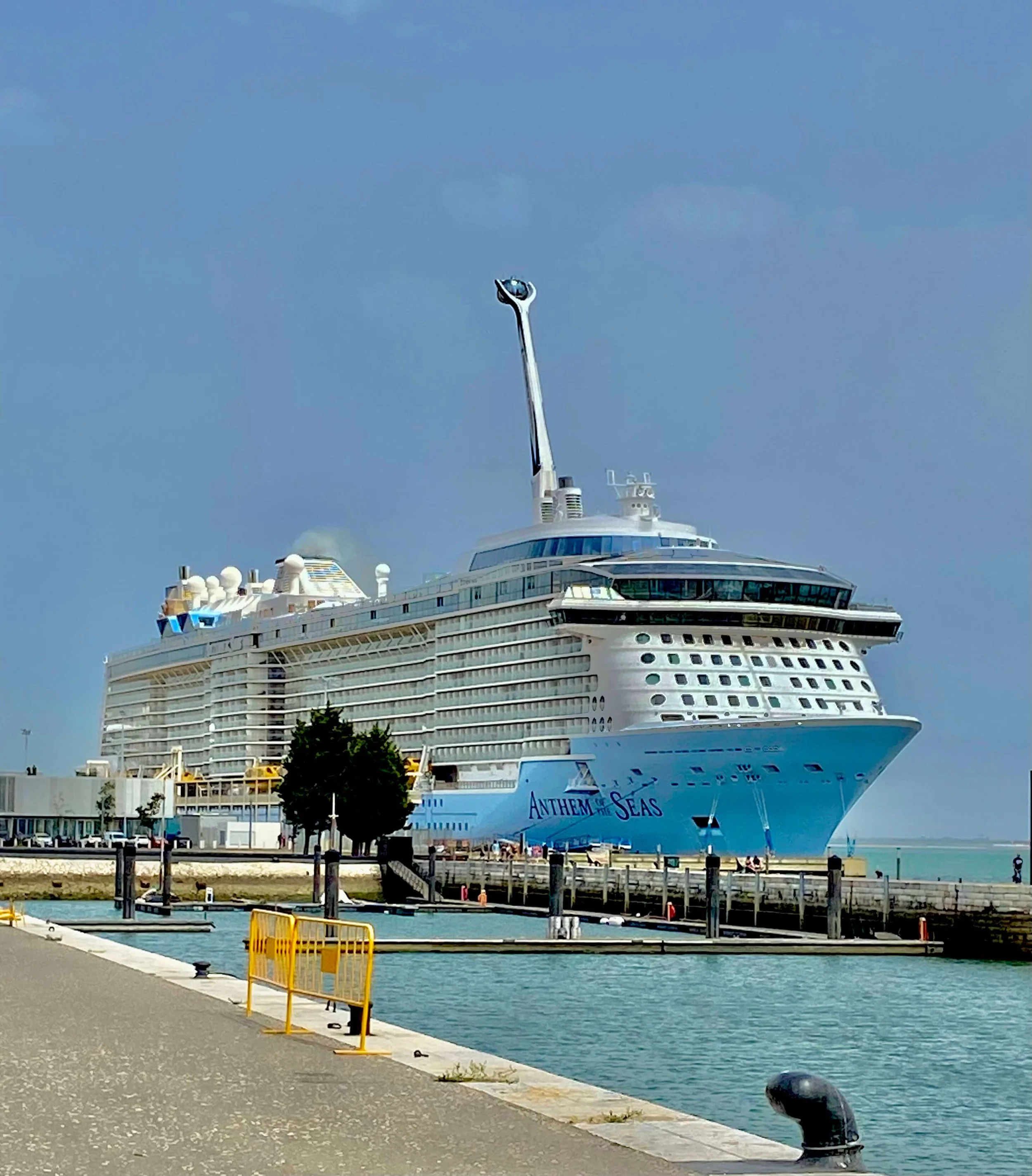 Anthem of the Seas in port Lisbon