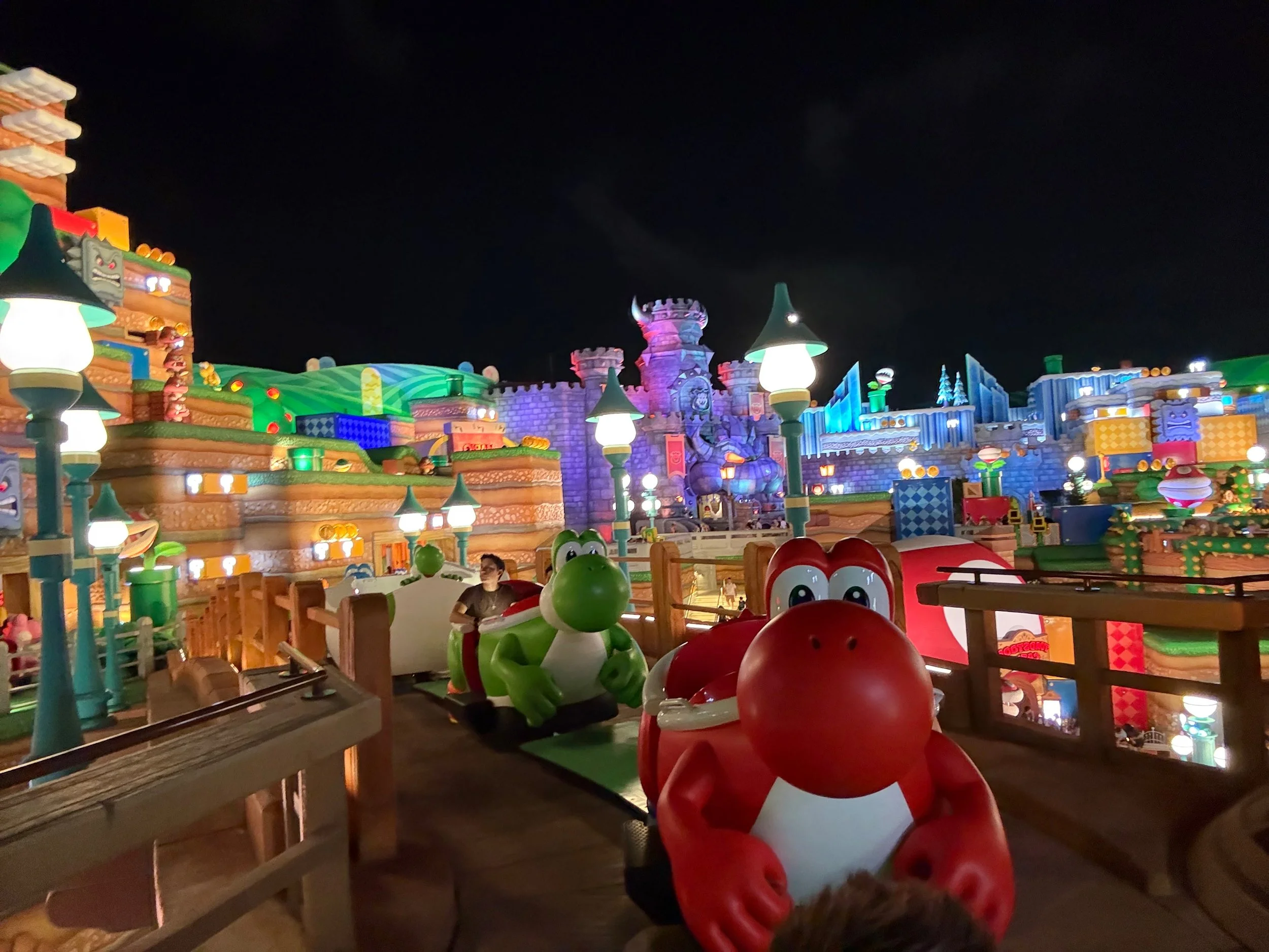 Yoshi's Adventure ride, Super Nintendo World, Epic Universe.