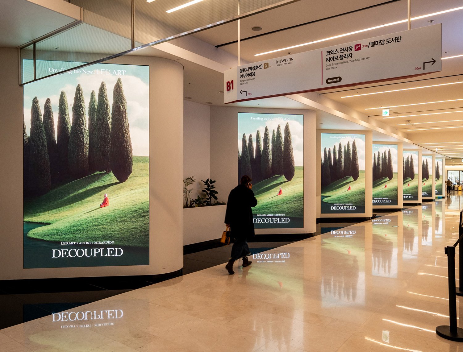 Decoupled by MiraRuido exhibited in Korea