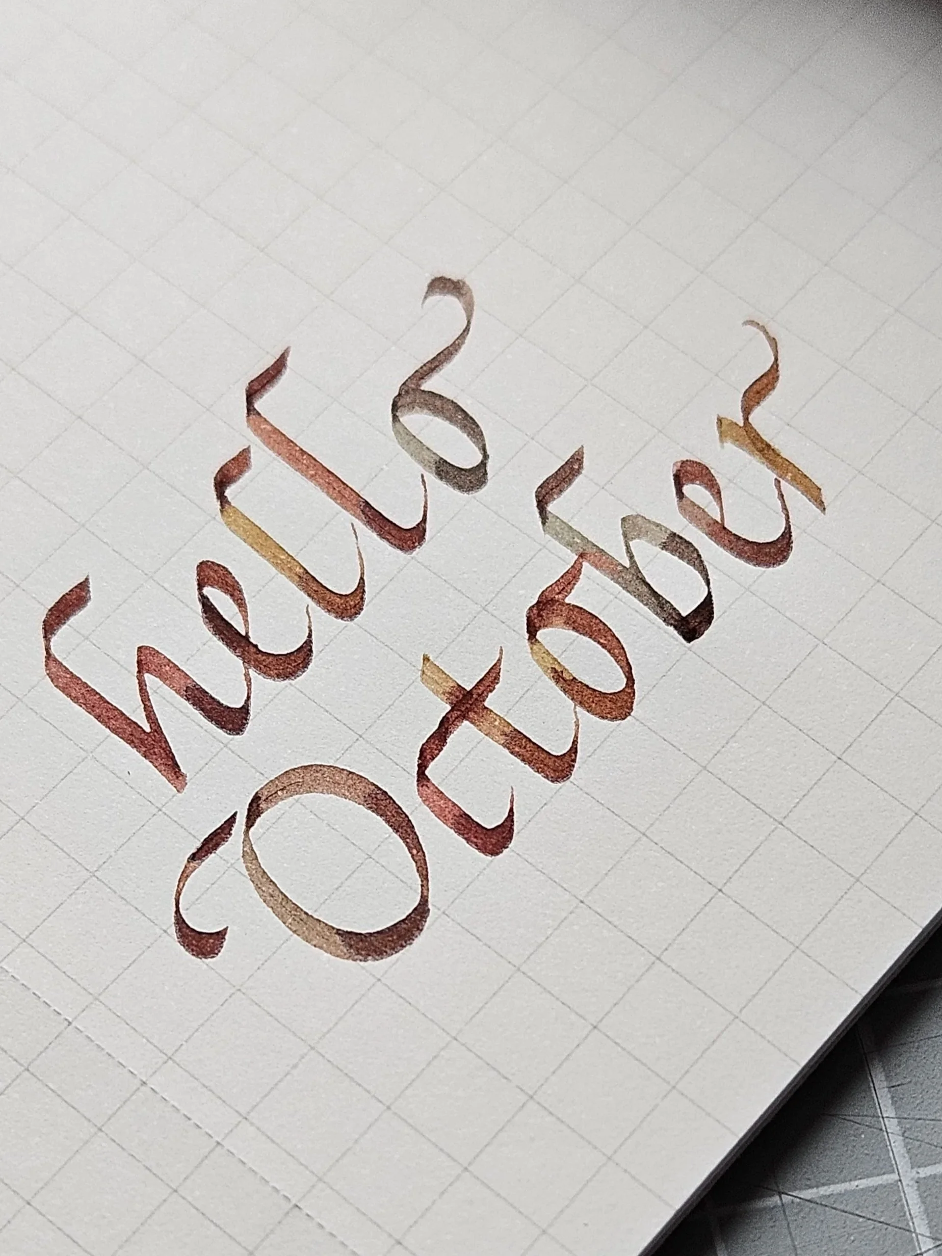 October Calligraphy Club (23 Oct 2026)