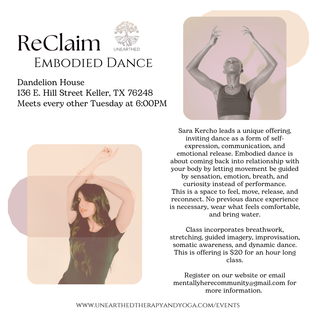 Reclaim: Embodied Dance