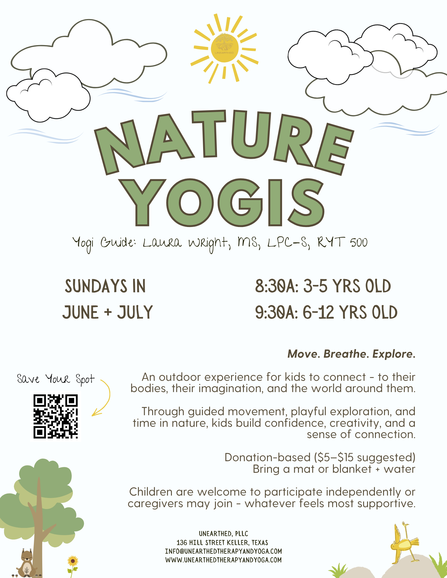 Nature Yogis: Summer Series