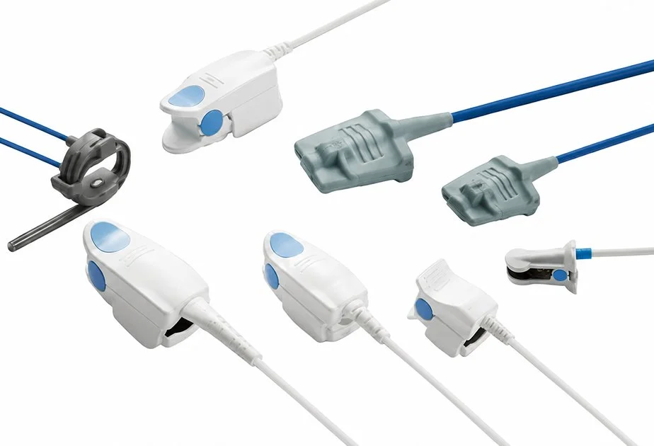 Capteurs SpO₂ et câbles adaptateurs