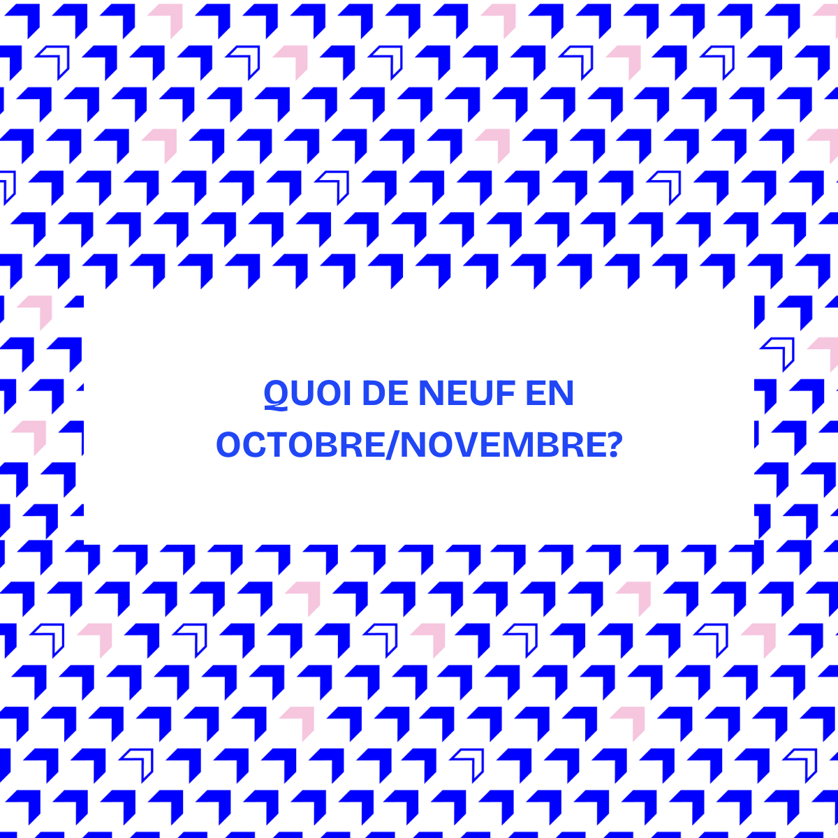 Actualités du cabinet octobre/novembre 2025