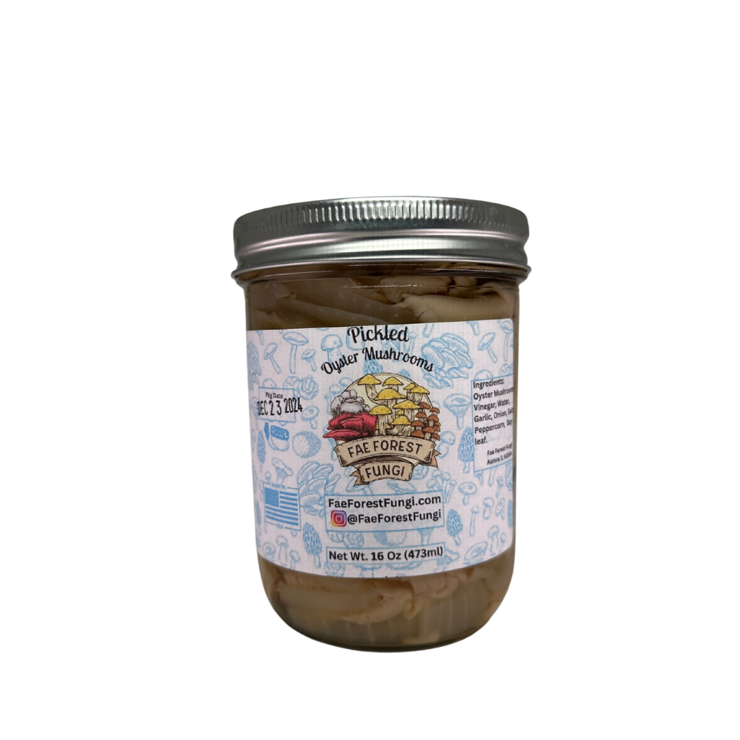 Pickled Oyster Mushrooms