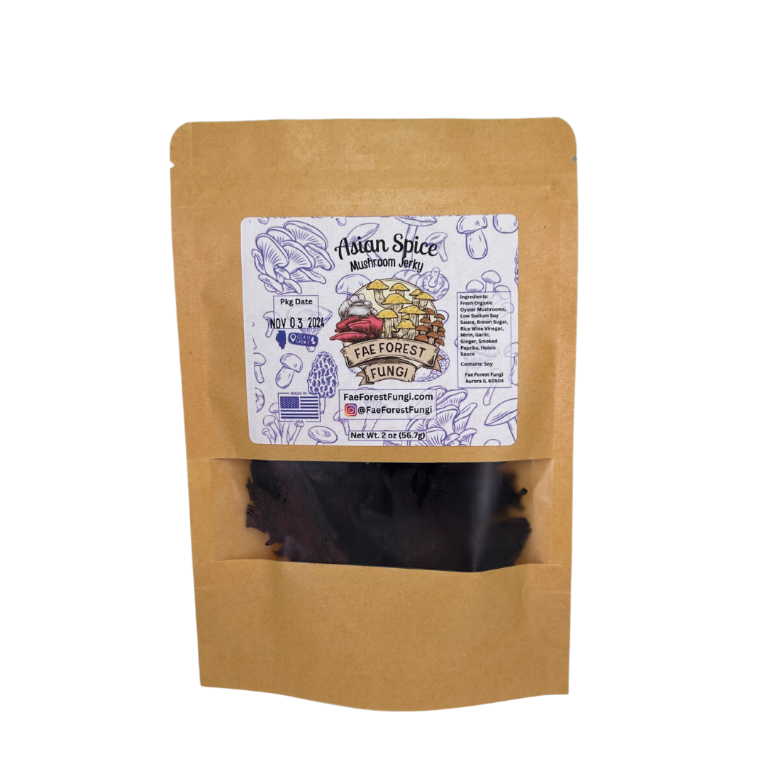 Asian Spice Mushroom Jerky