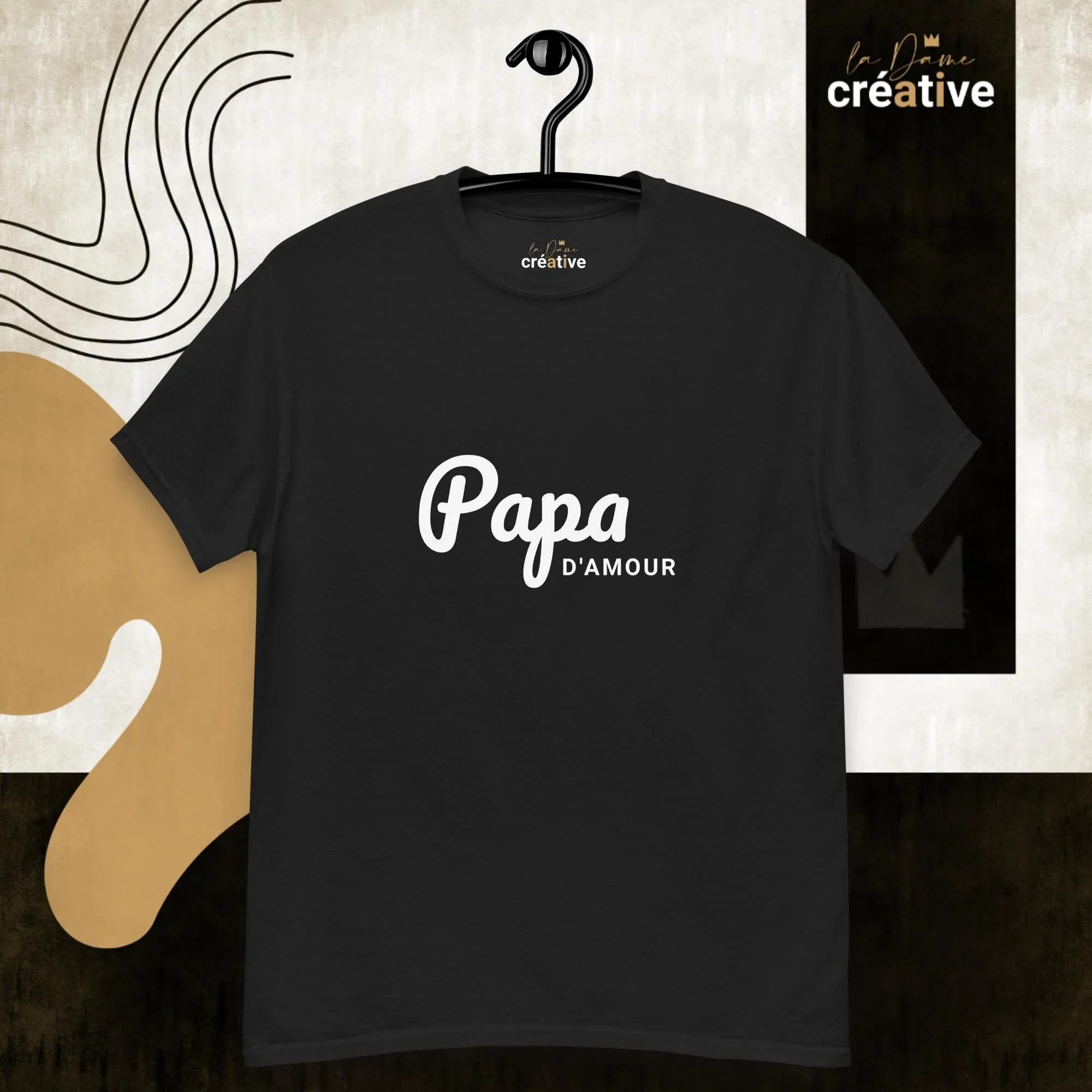 T-shirt Papa D'AMOUR
