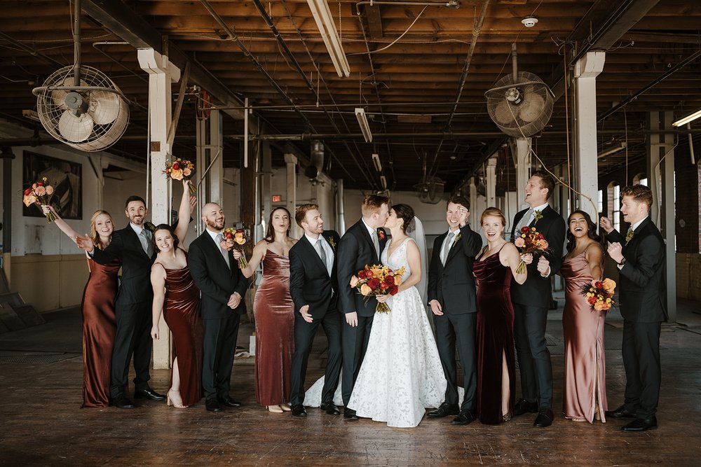 emily and eric rompola wedding party picture warm elegant rustic wedding florals.jpg