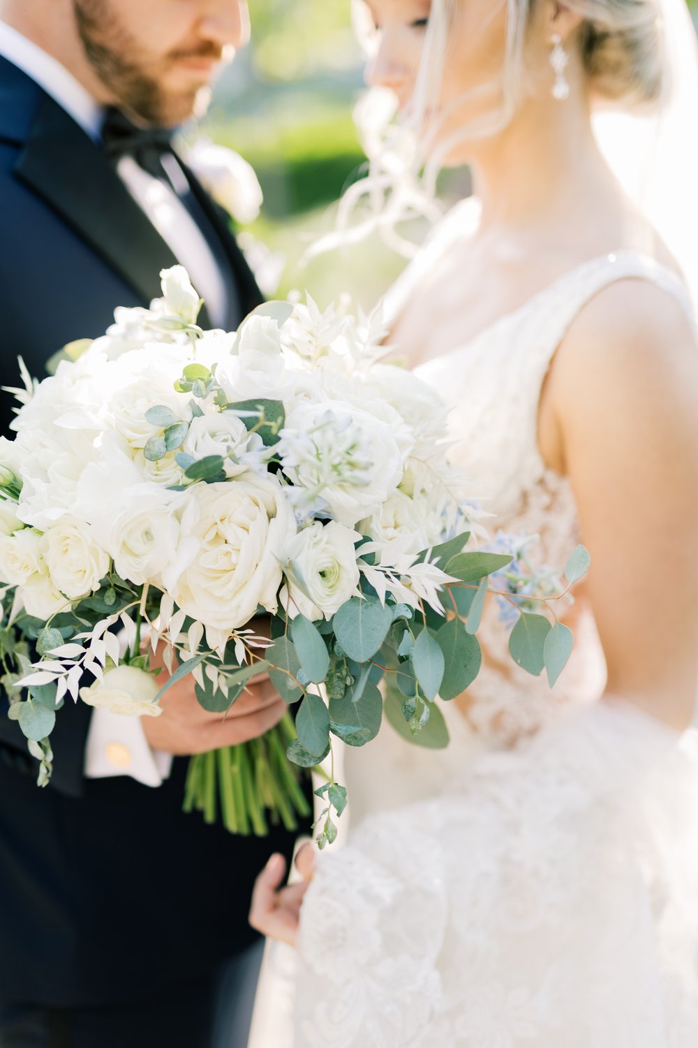 Kolettis Wedding Bridgewater Club elegant white florals and greenery bridal bouquet.jpg