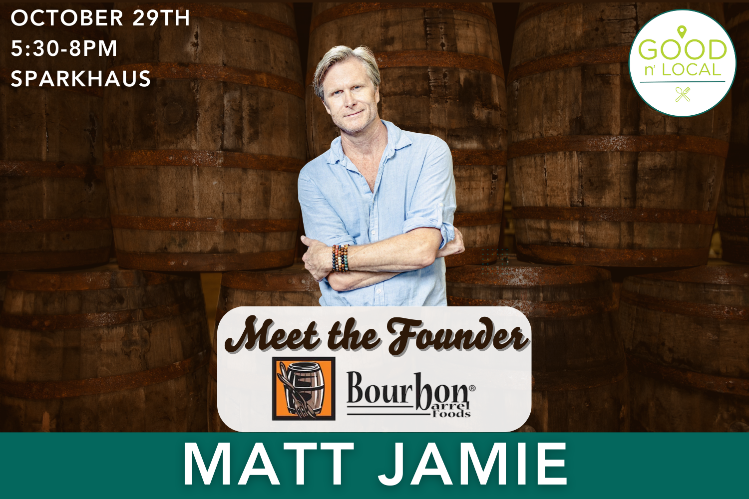 Founder Chat: Matt Jamie of Bourbon Barrel Foods