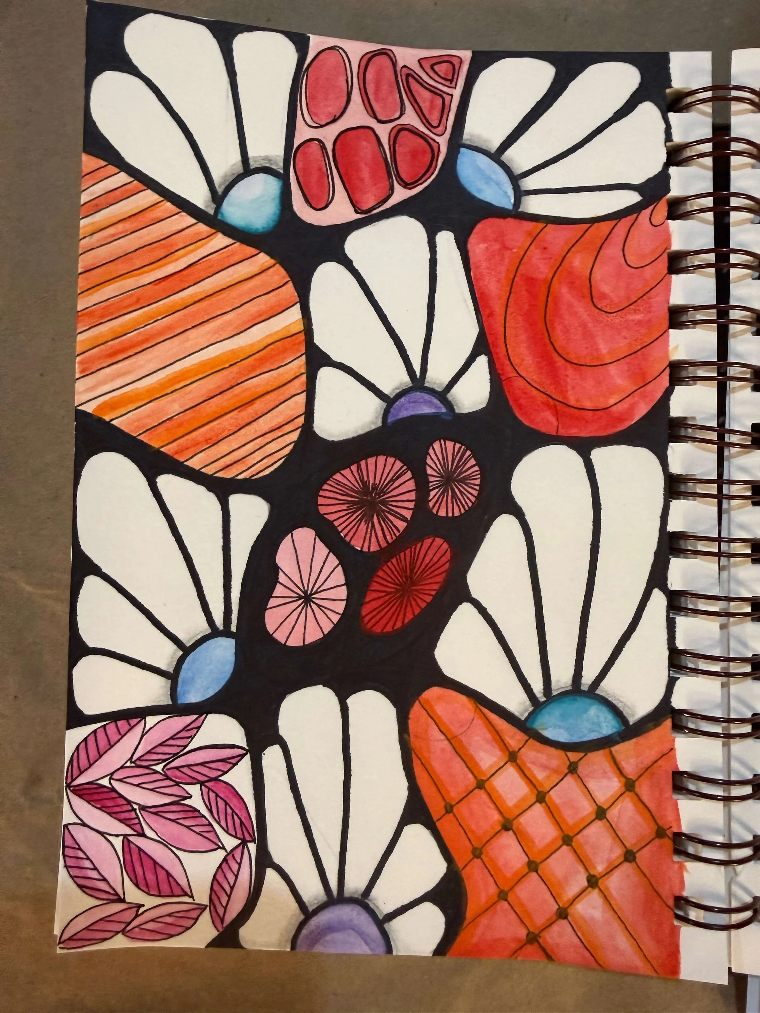 MWCC Slow Drawing Class Final Art Project