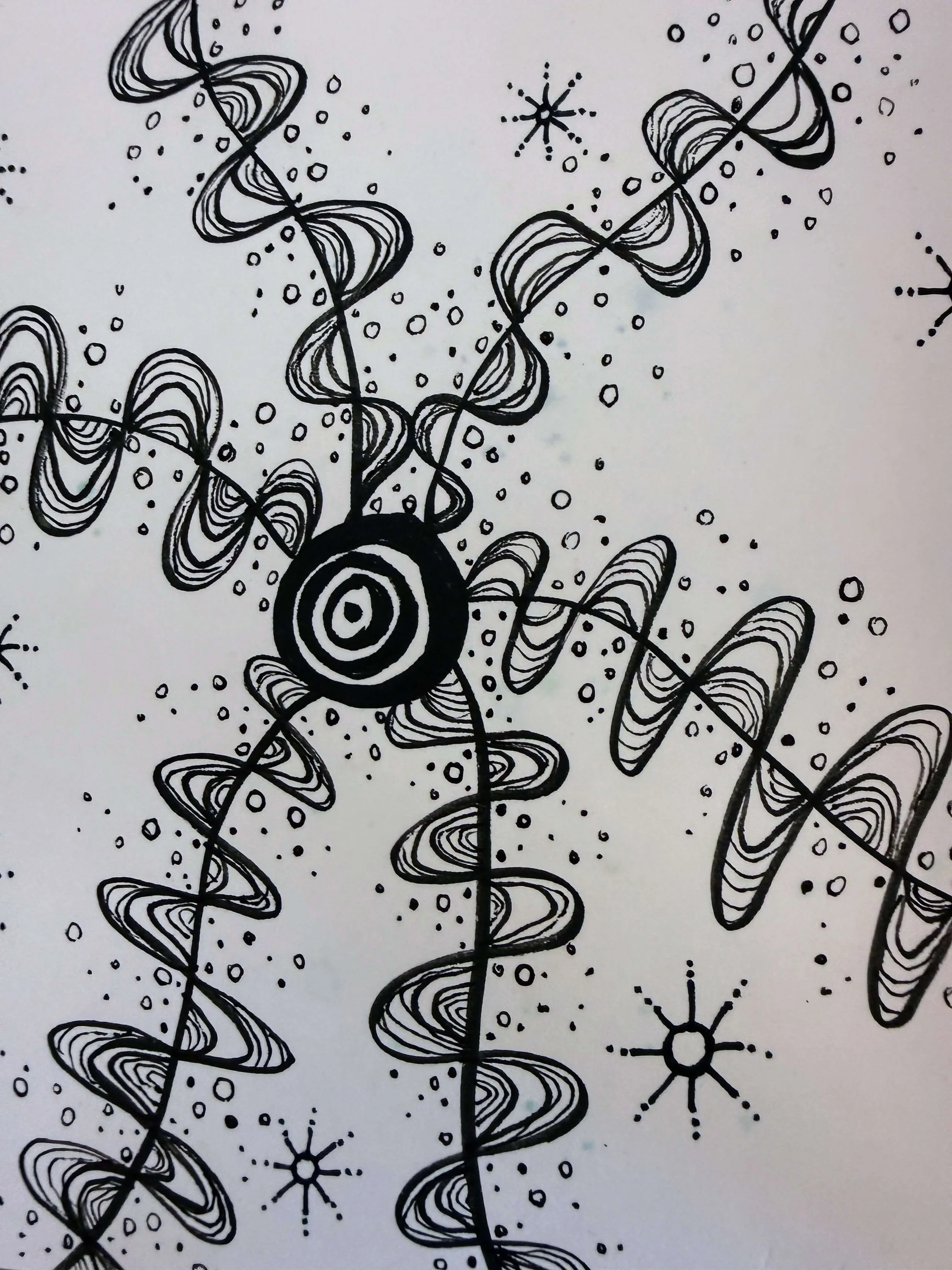 Slow Drawing & Mindful Mark Making Class