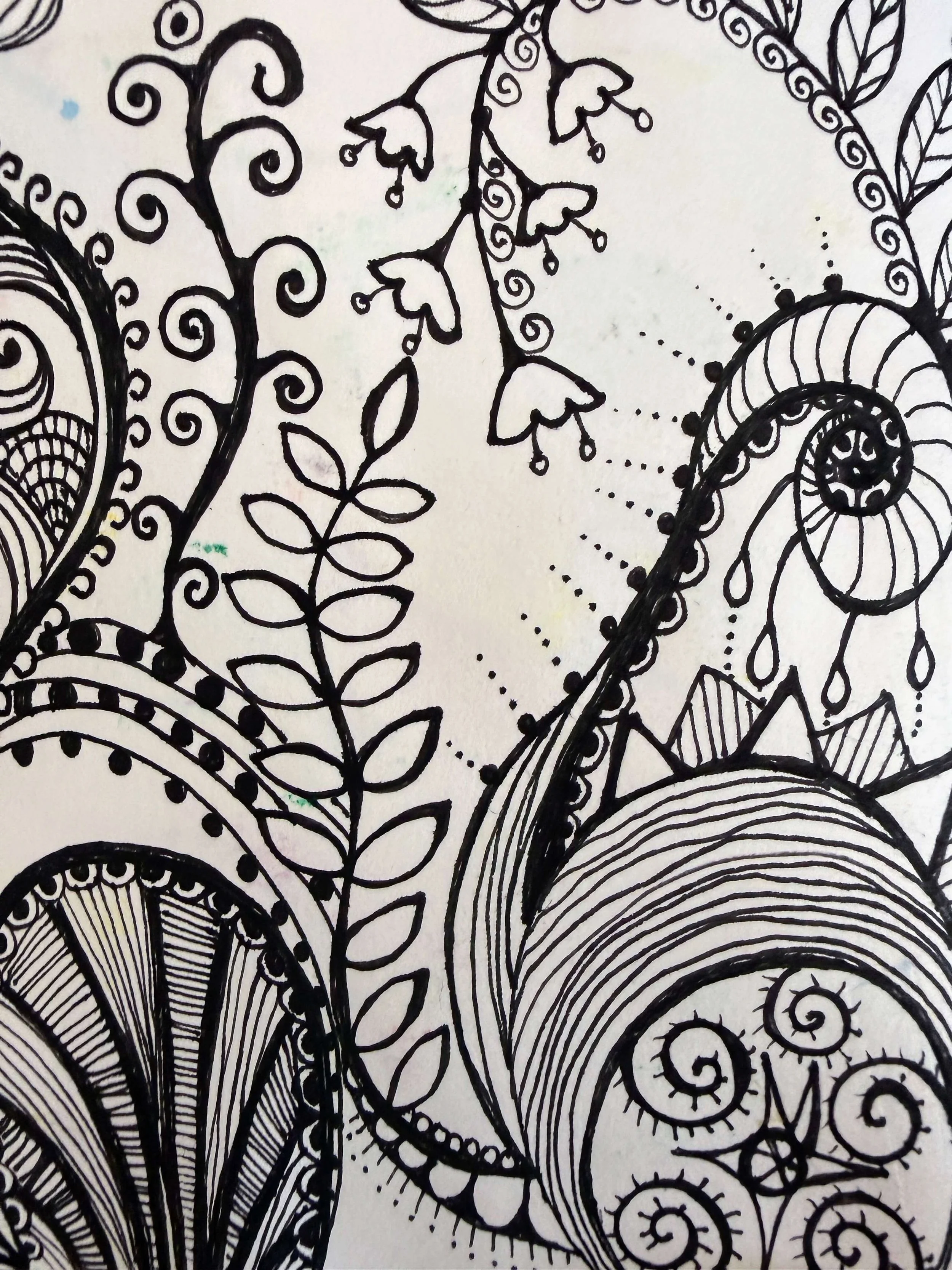 Slow Drawing &amp; Mindful Mark Making Class