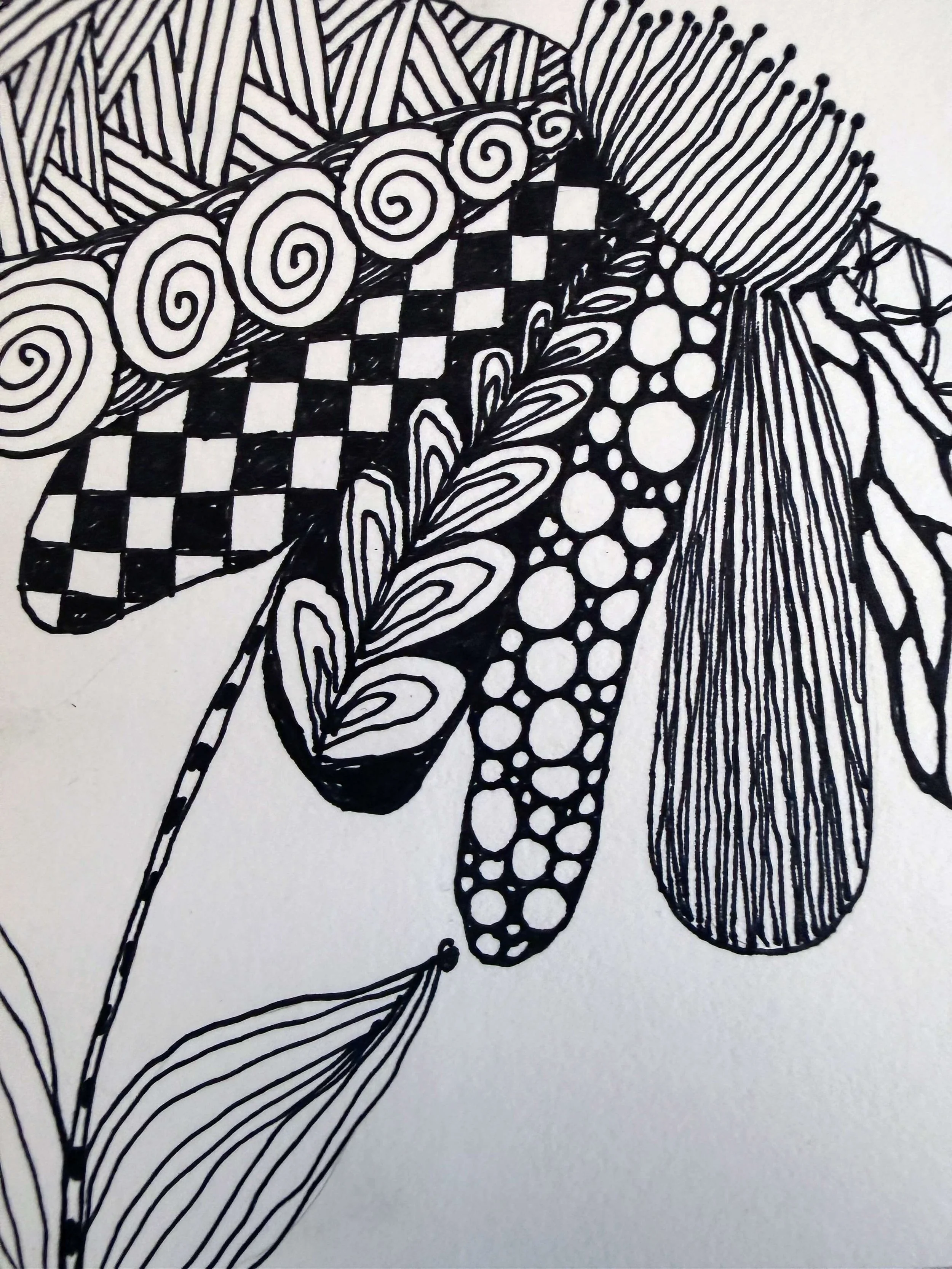 Slow Drawing &amp; Mindful Mark Making Class