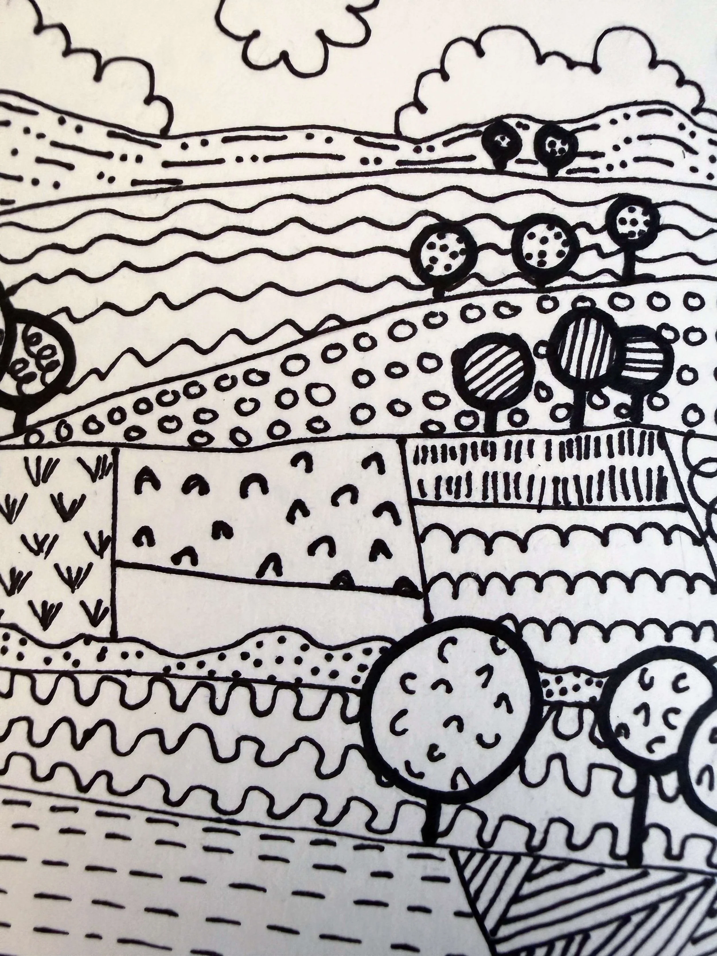 Slow Drawing &amp; Mindful Mark Making Class