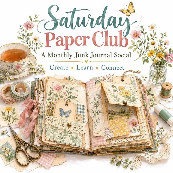 Saturday Paper Club: A Monthly Junk Journal Social