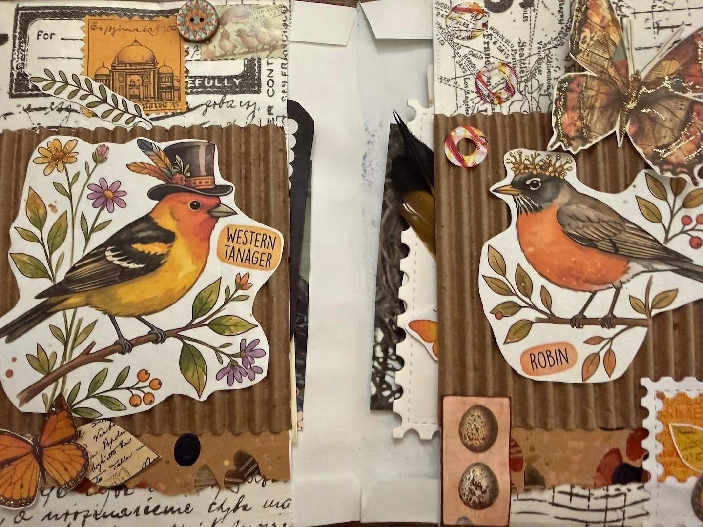 Mixed Media Envelope Journals