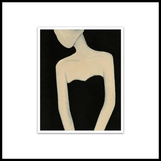 Figure on Black