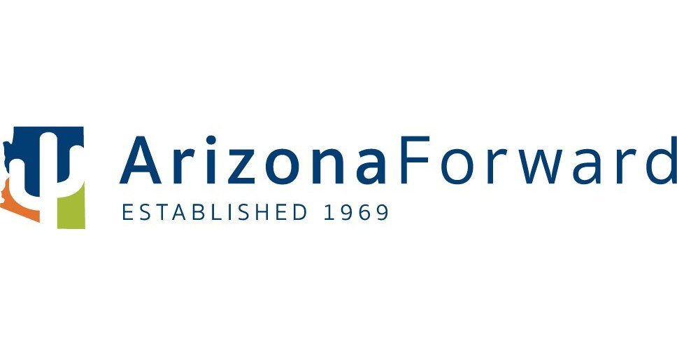 Arizona Forward logo with the words 'Arizona Forward' and 'Established 1969' in blue text.