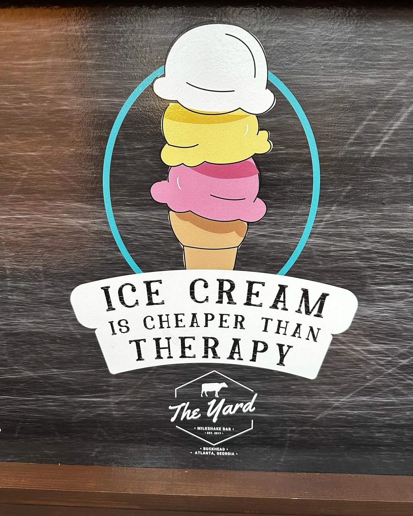 Ice cream is good but therapy is so much better ! Come check us out at manoshivin.com