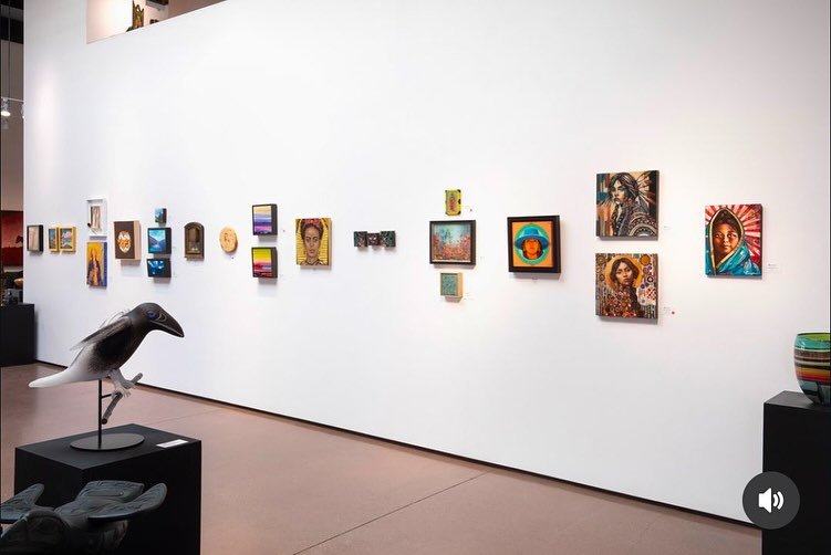Repost from @blueraingallery 

Celebrate art and compassion with The Guadalupe Project and Annual Miniature Show at Blue Rain Gallery. Featuring stunning works inspired by Our Lady of Guadalupe and an array of small-scale masterpieces, this event sup