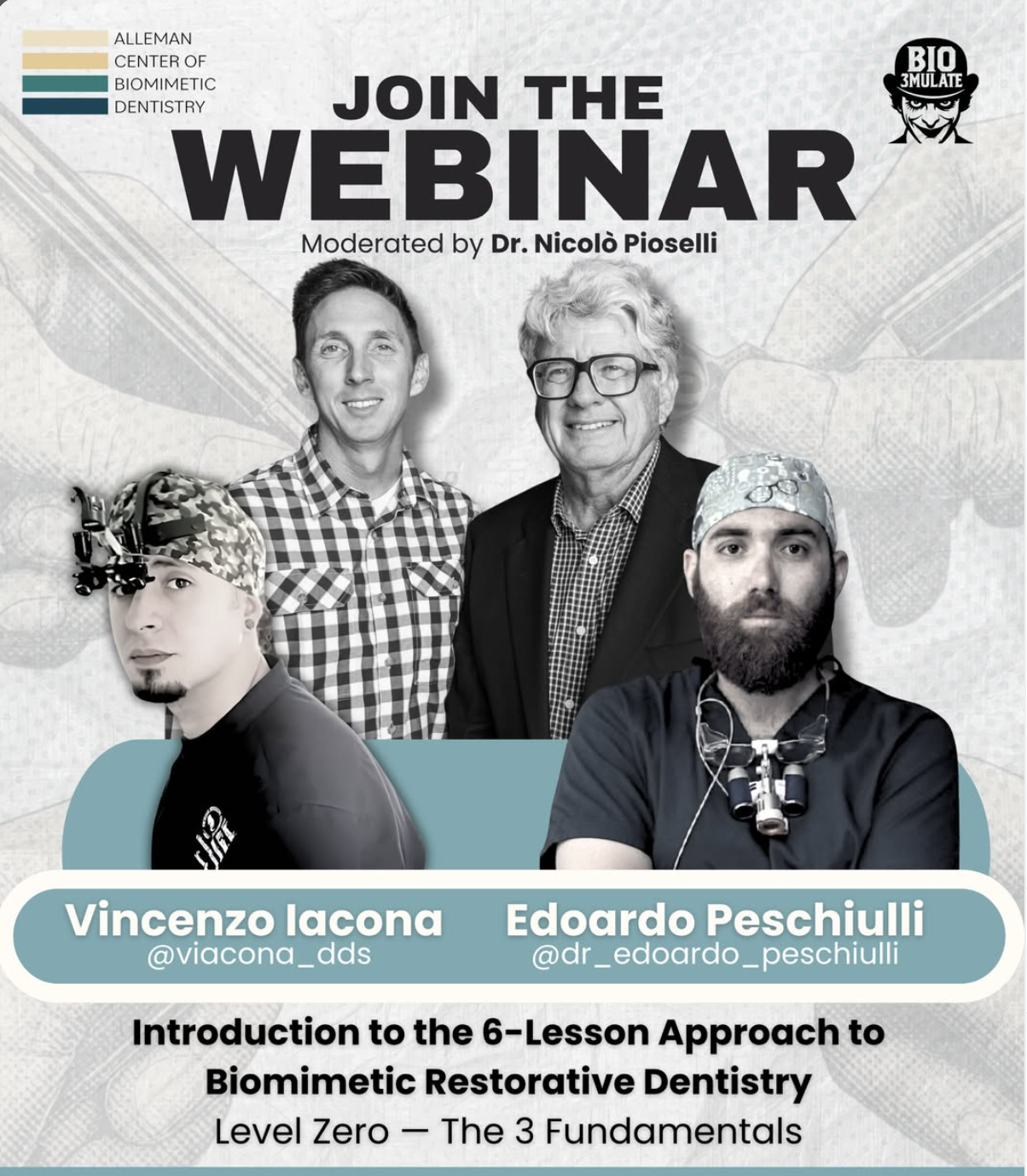 SLA Ambassadors Vincenzo Iacona and Edoardo Peschiulli - Free SLA Webinar