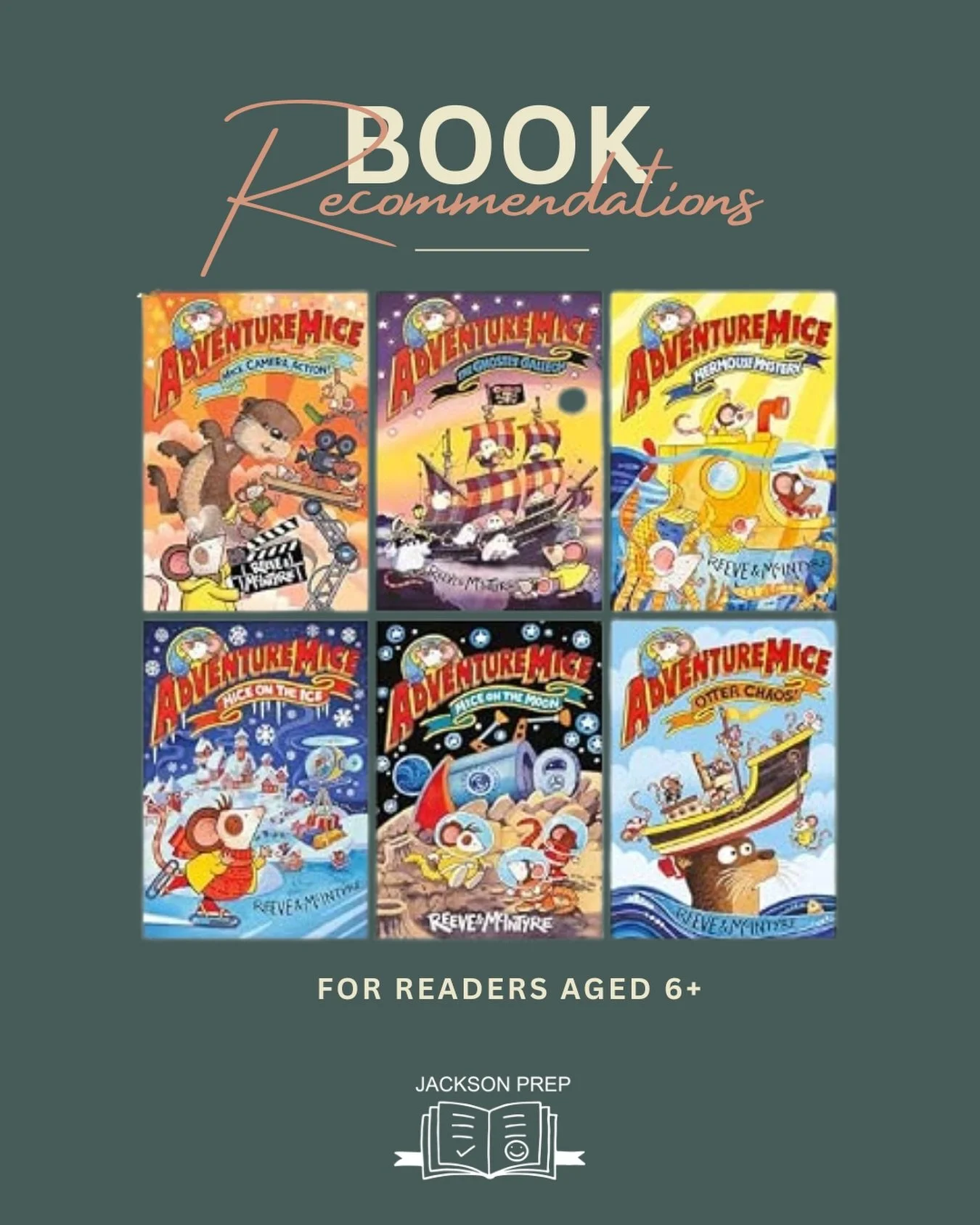 You loved our book recommendations and we had a couple requests for younger readers so this is our top choice! 

Check out @adventuremicetales by Phillip Reeve and Sarah McIntyre. Once you&rsquo;ve read one you will want to read them all! 

Each book