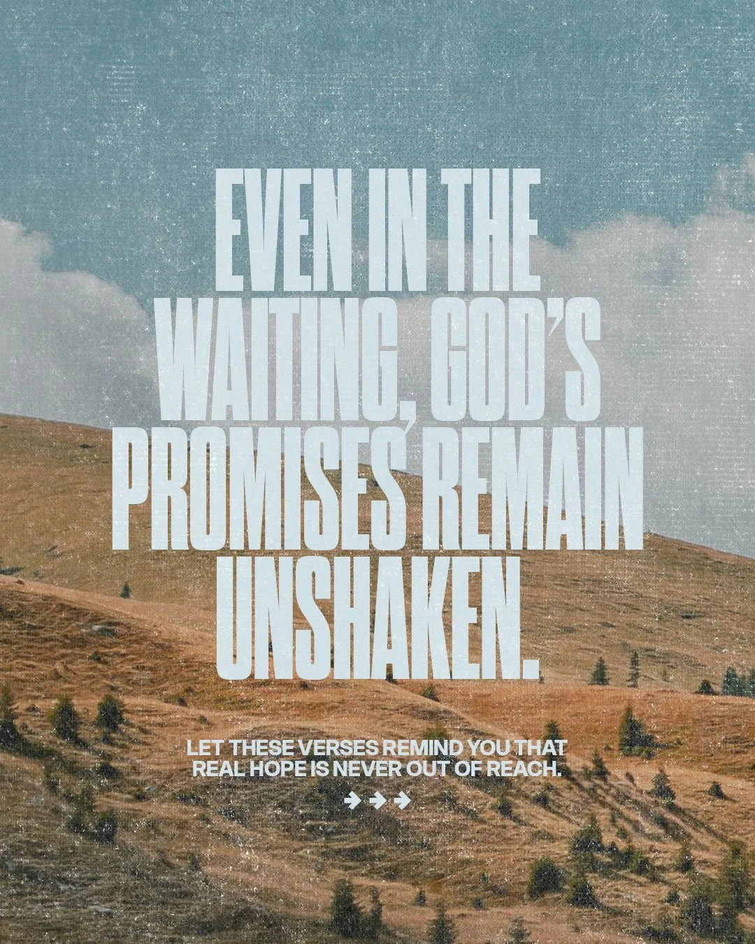 Even In The Waiting God's Promises Remain Unshaken Carousel
