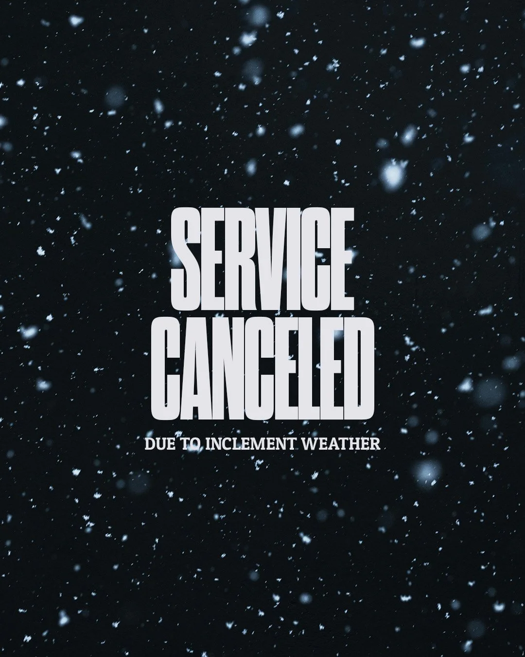 Service Canceled