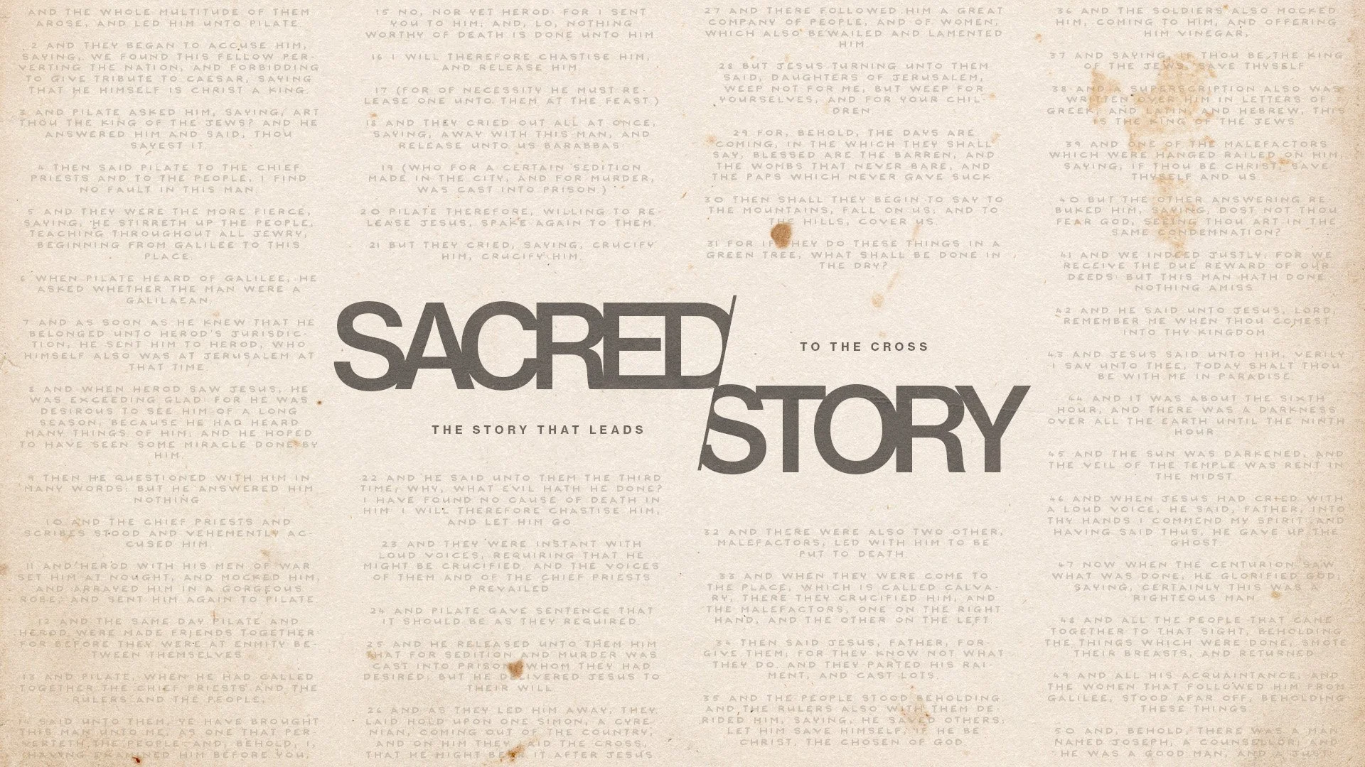 Sacred Story