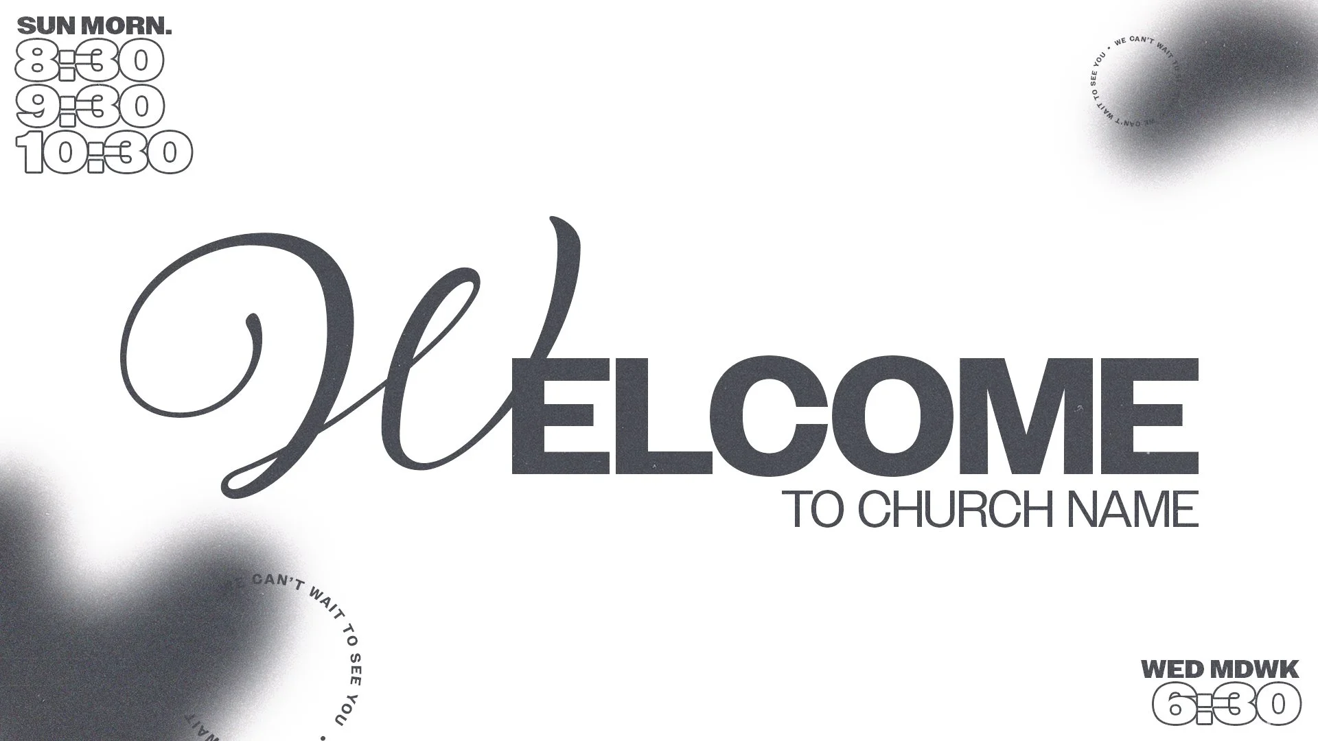 Welcome to Church Name