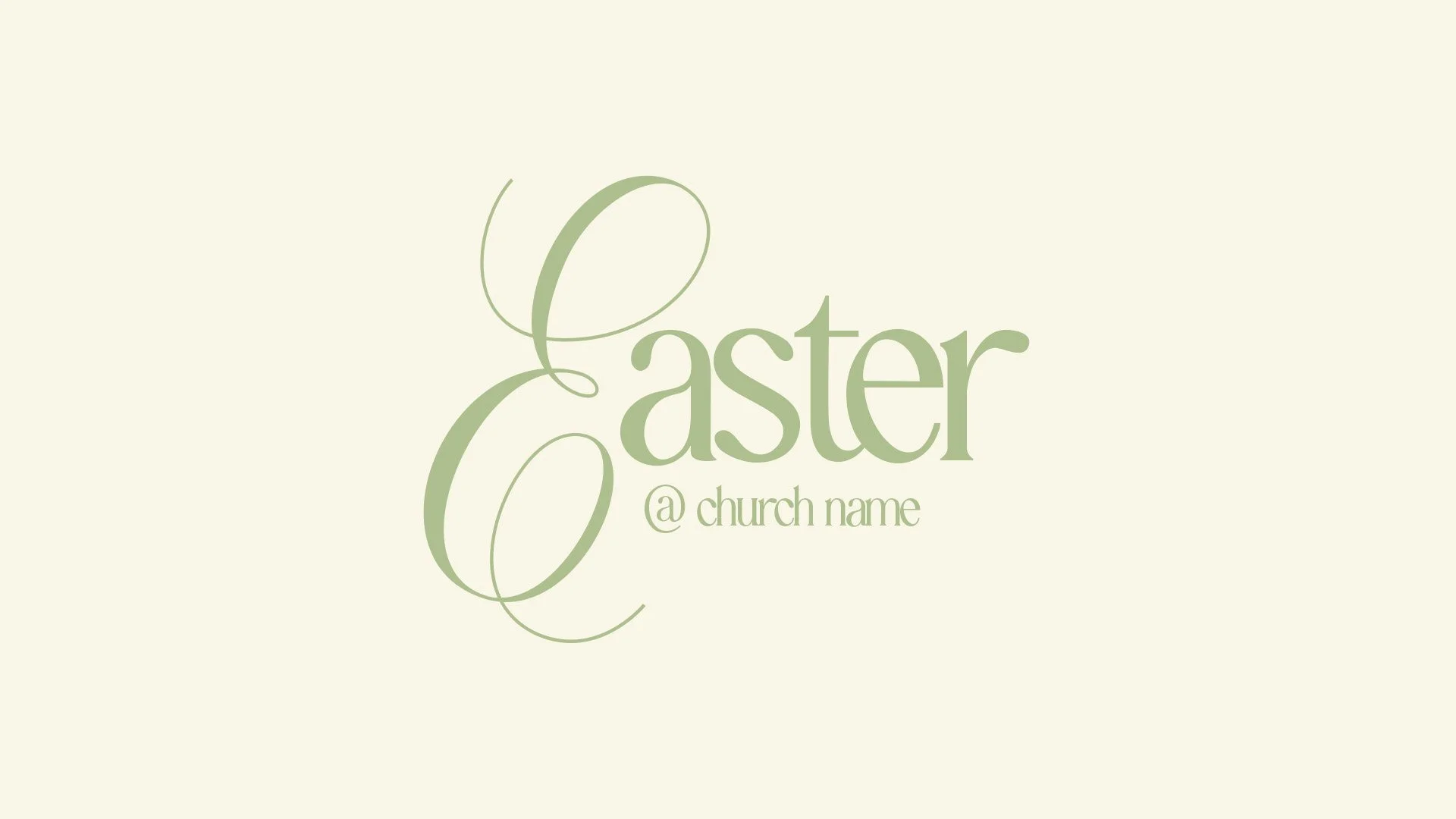 Easter @ Church Name