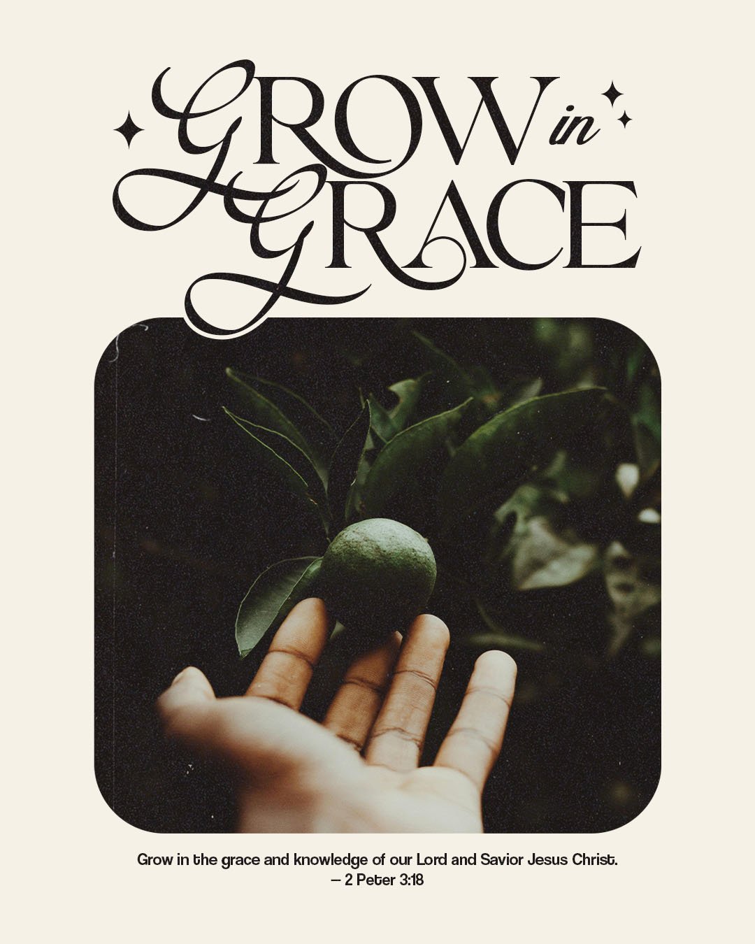 Grow In Grace