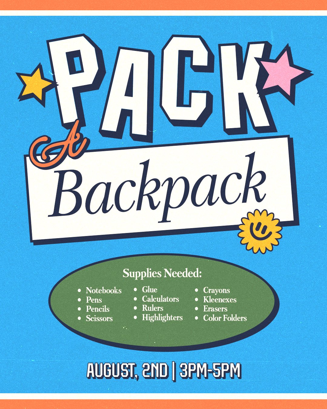 Pack A Backpack
