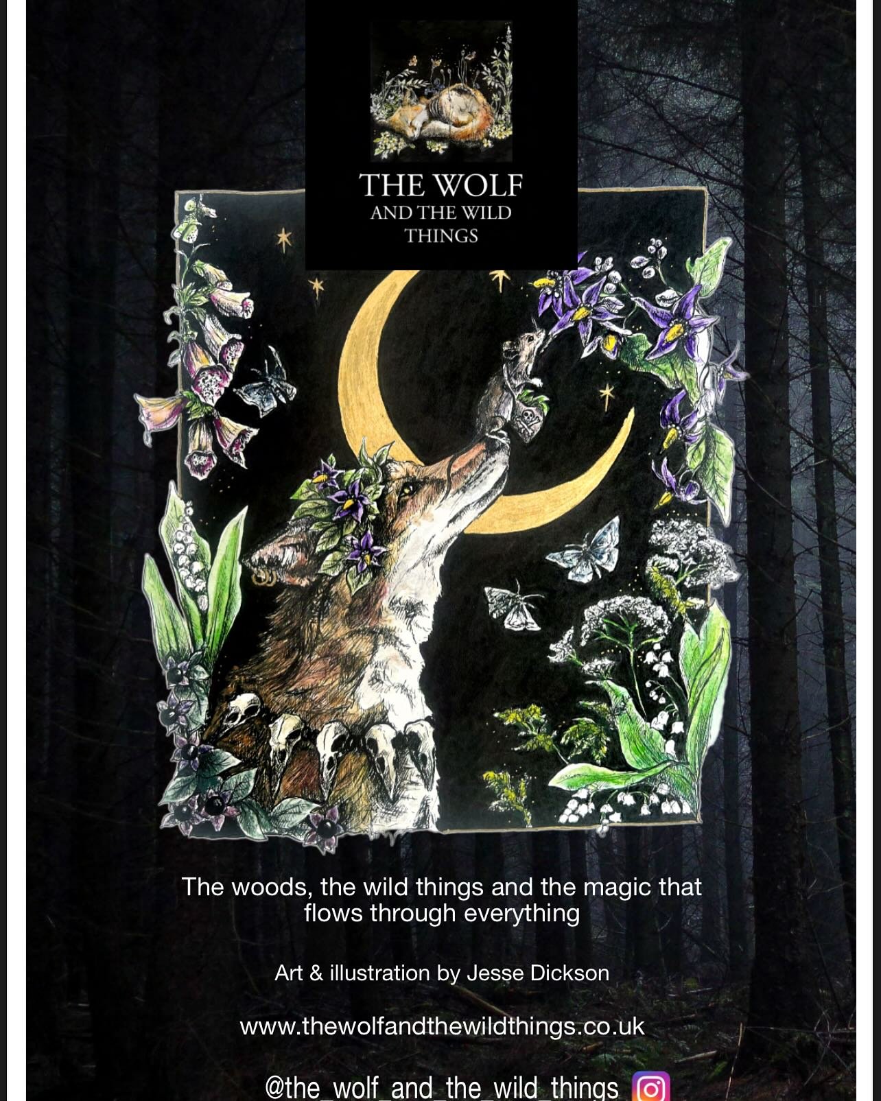 SUPER excited to see the digital version of @witchesmagazine today!! 

I cannot wait for the print copy to arrive &hellip; the winter edition is quite possibly the most beautiful edition so far with so many talented artists and writers involved. 

I 