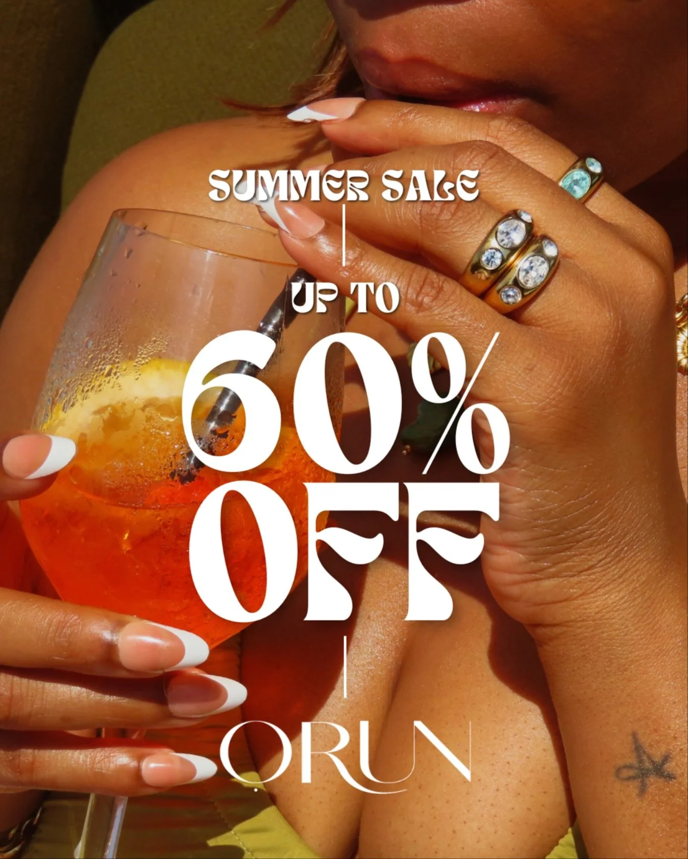 The summer sale you don&rsquo;t want to miss! Up to 60% off all our products.