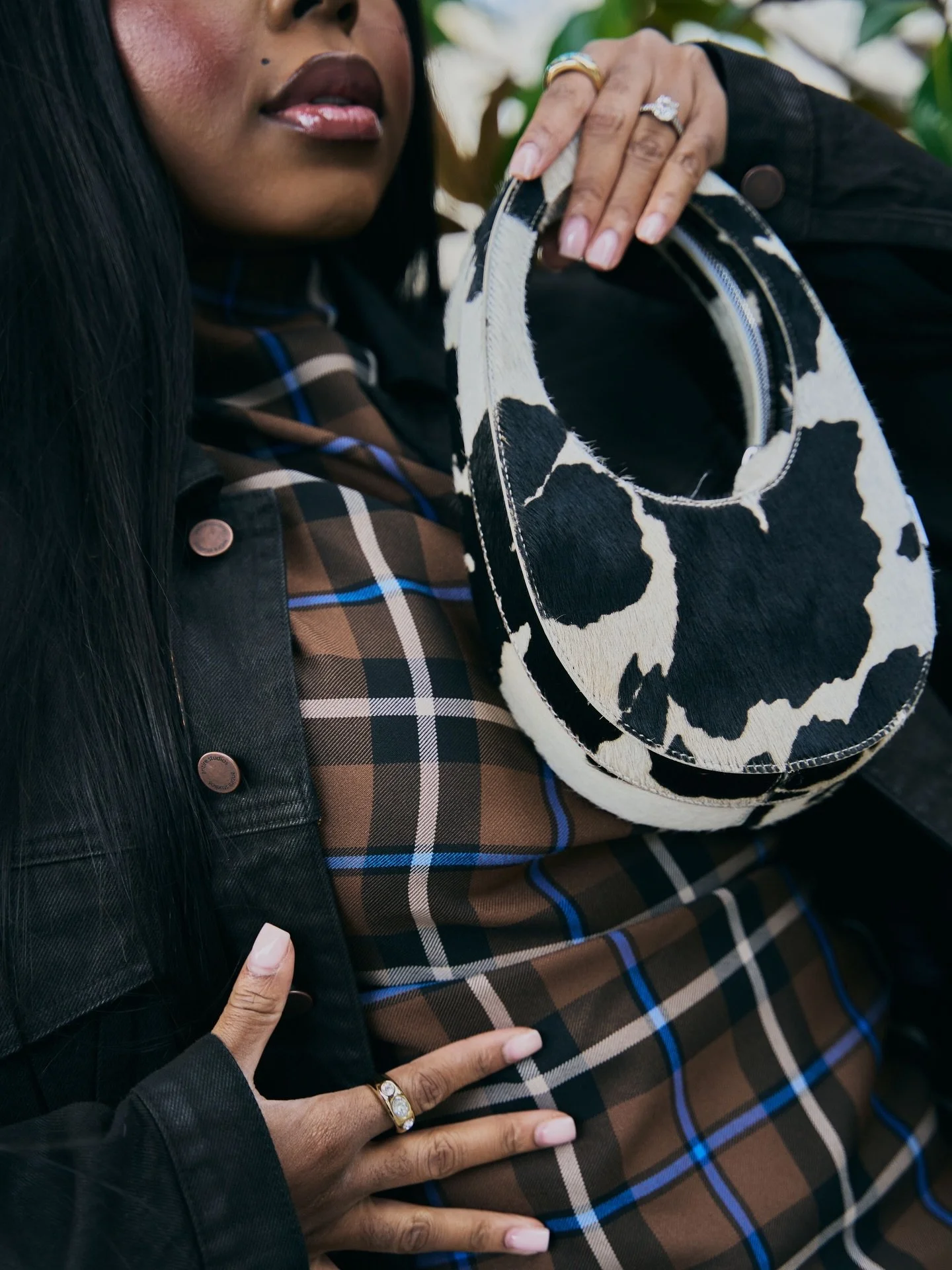 The Ade ring, styled the way it&rsquo;s meant to be worn &mdash; stacked, mixed, lived in.